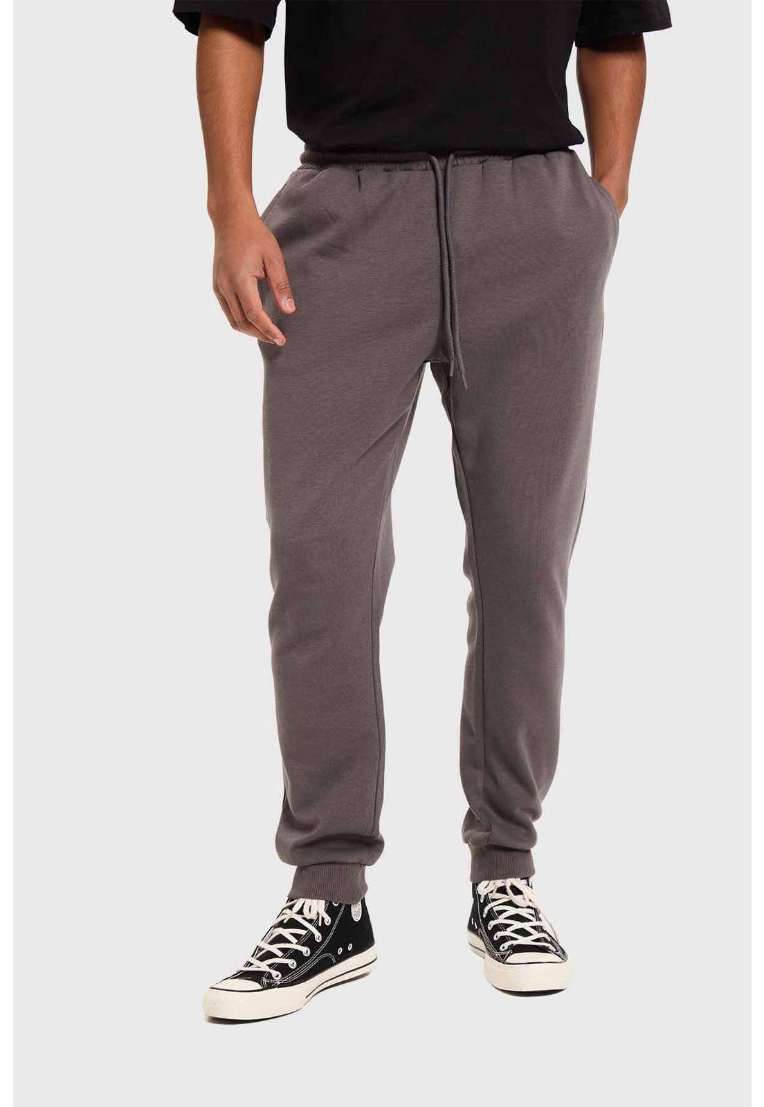 Pantalón Buzo Hombre Jogger Básico Marengo-0