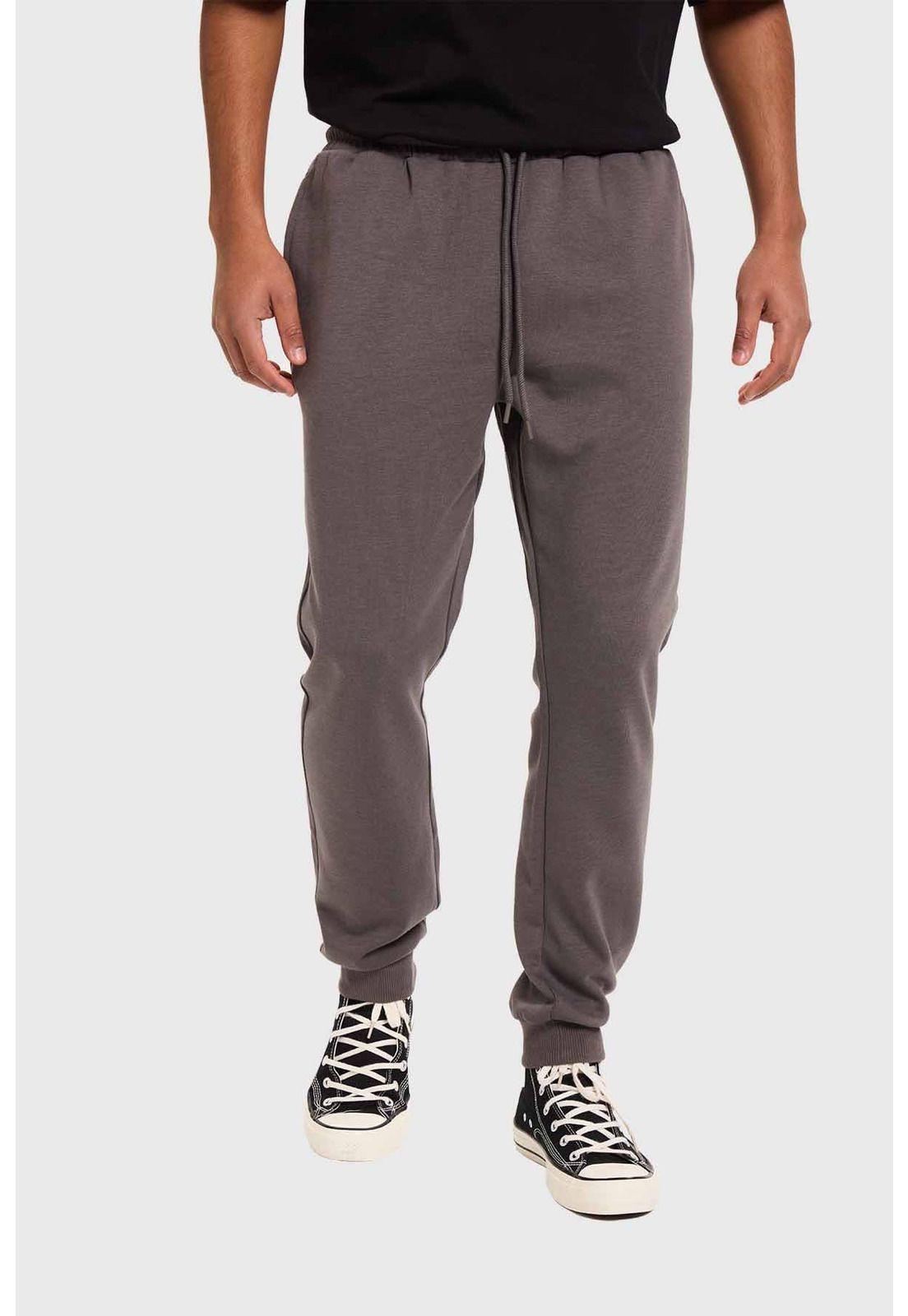 Pantalón Buzo Hombre Jogger Básico Marengo-1