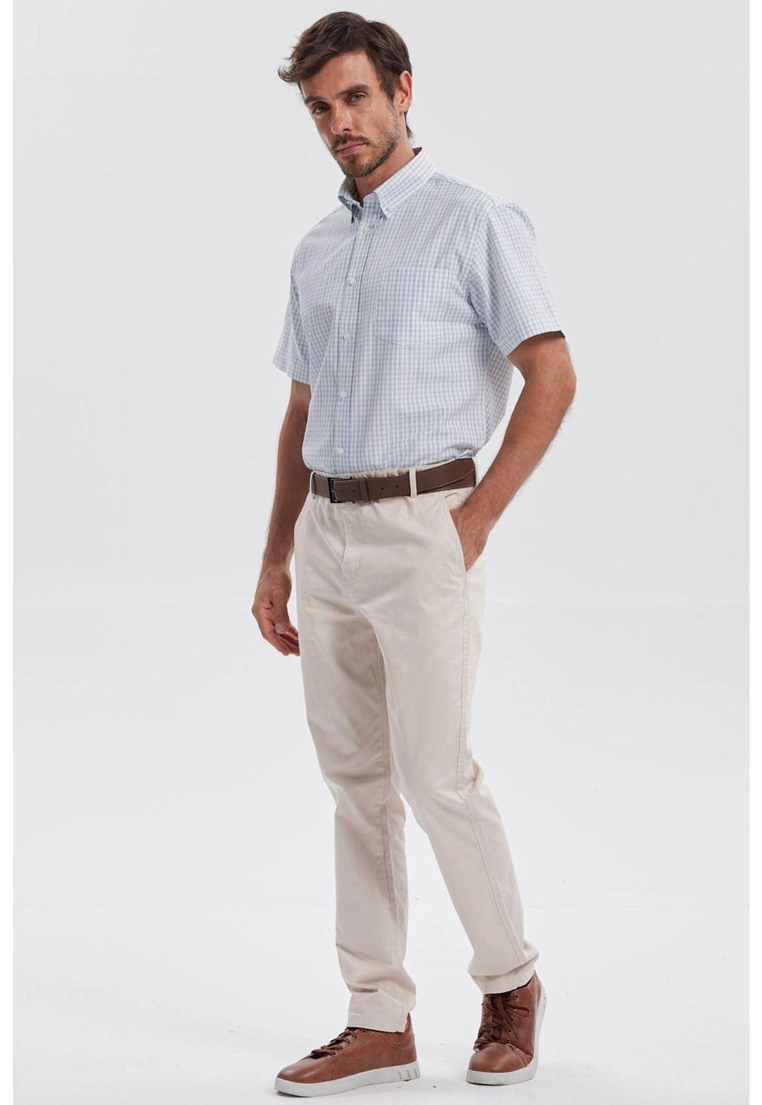 Camisa Hombre Rapport Regalo Blanco-3