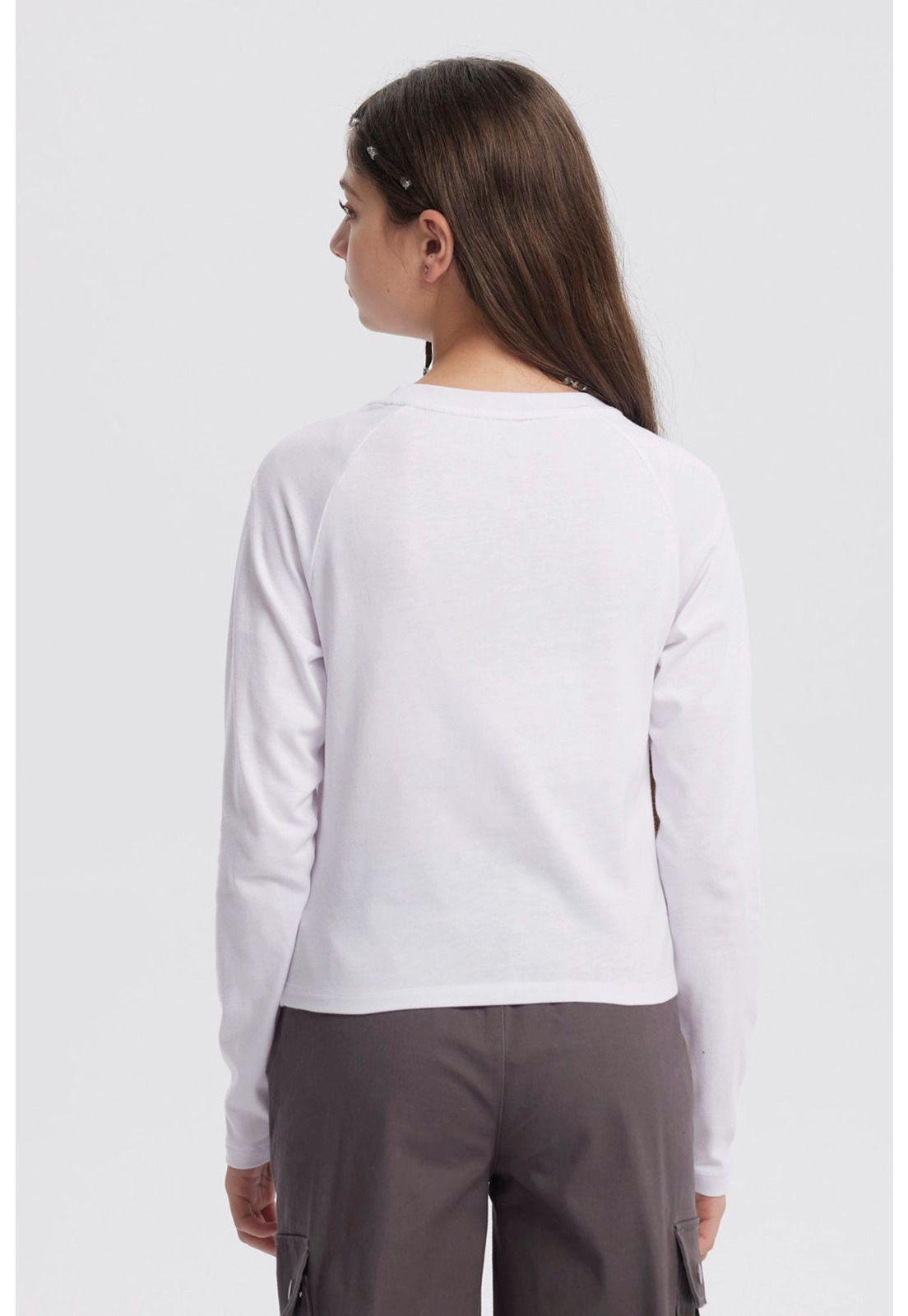 Polera Niña Argollas Crudo-2