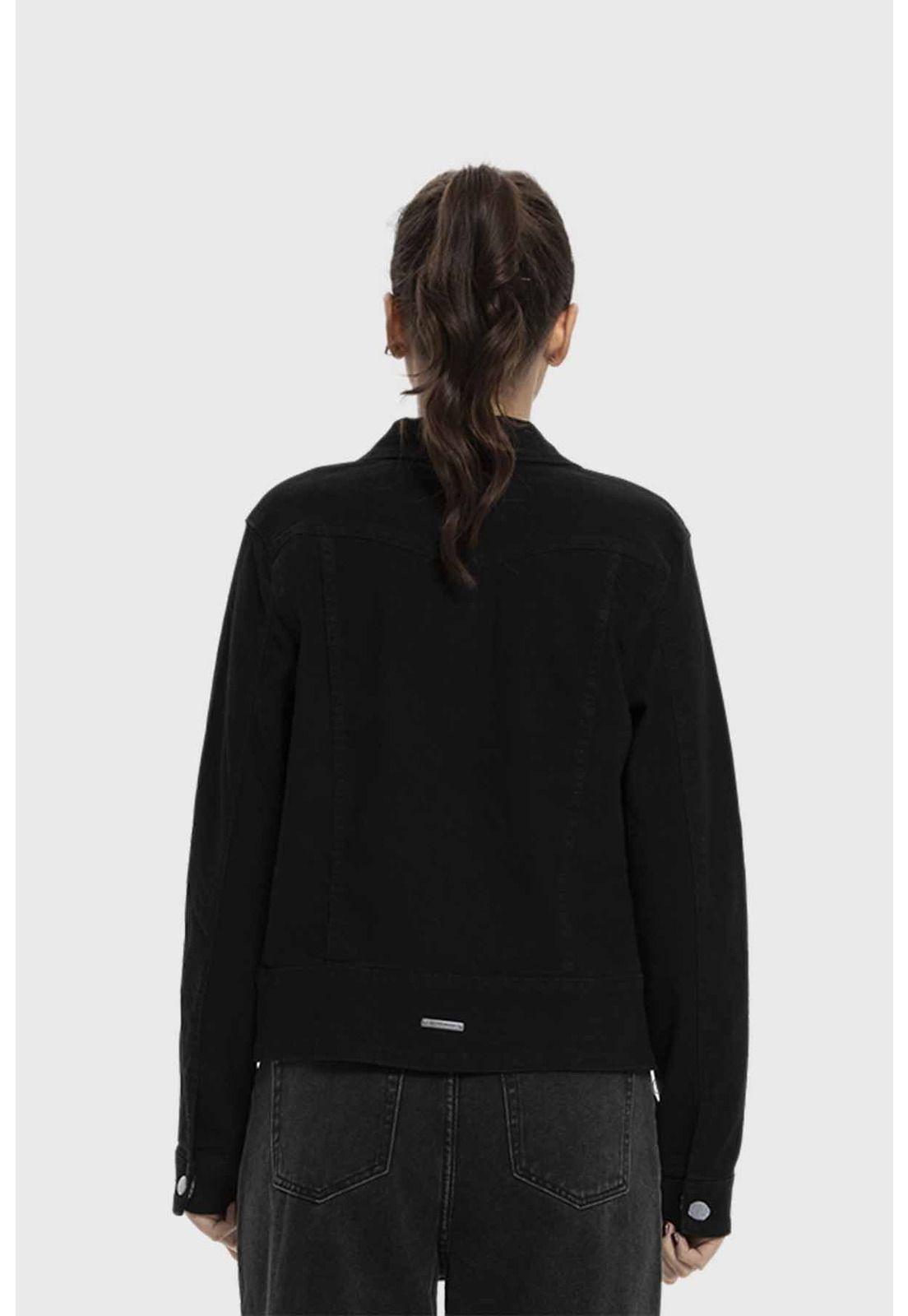 Chaqueta Mujer Clásica Negro - lV-2