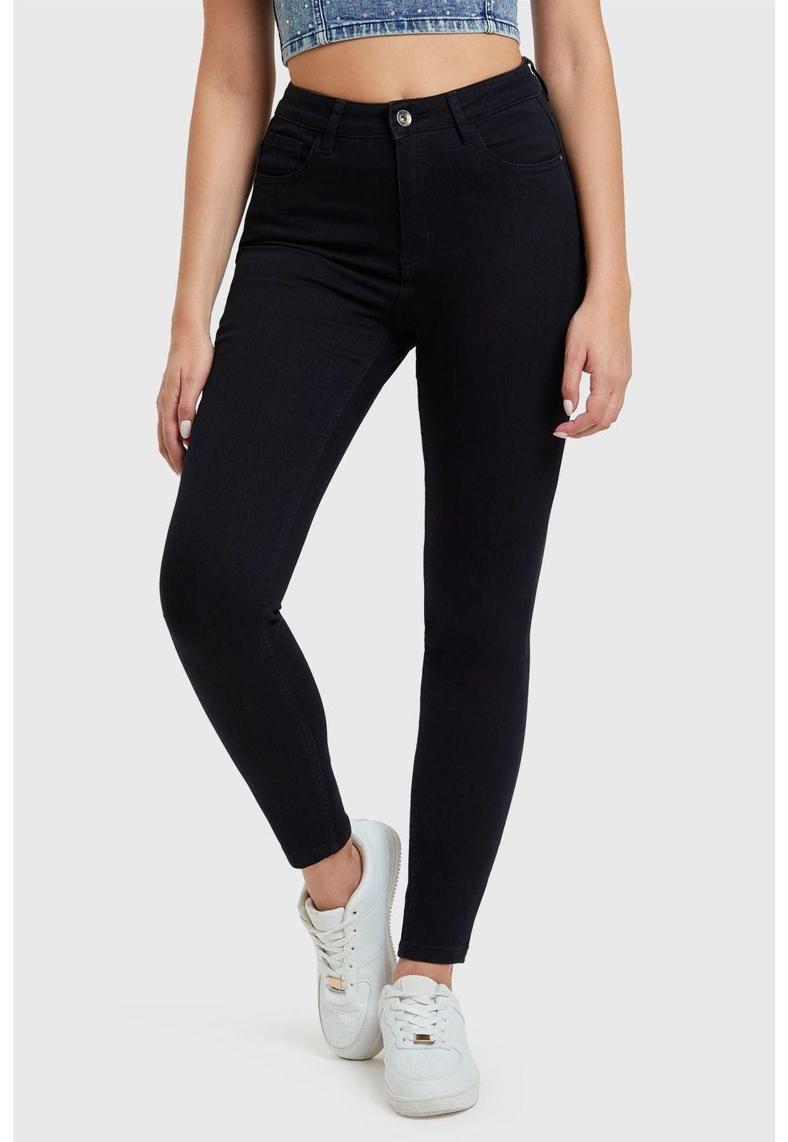 Jeans Skinny Emilia Negro-0