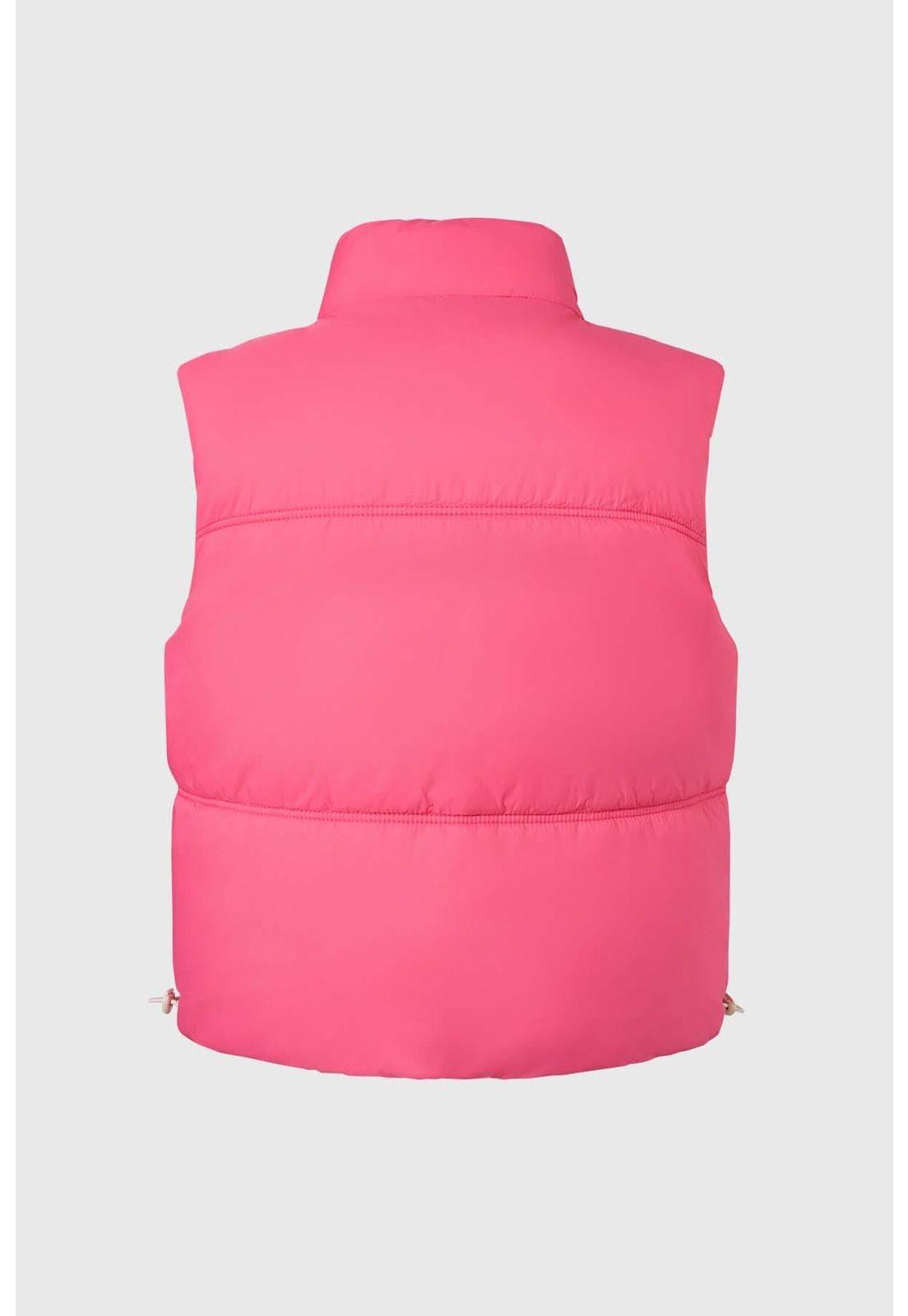 Parka Niña Reversible Rosado-4