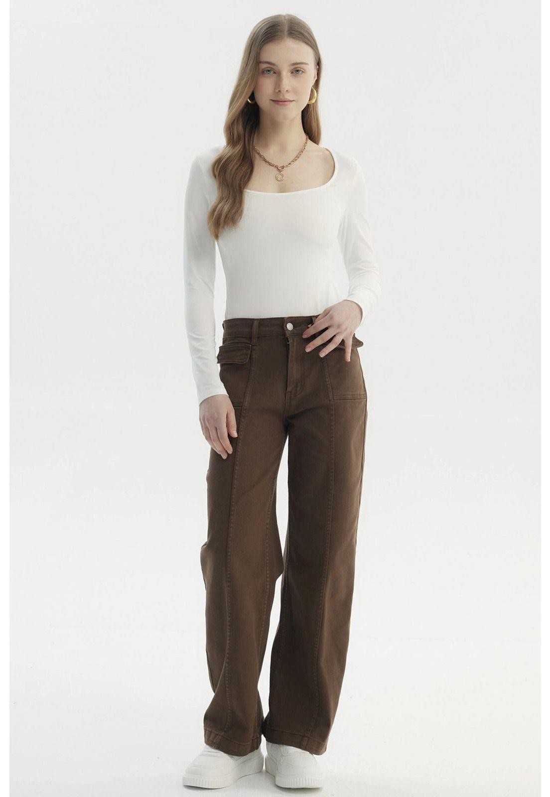 Polera Mujer Ajustado Crudo - V-3