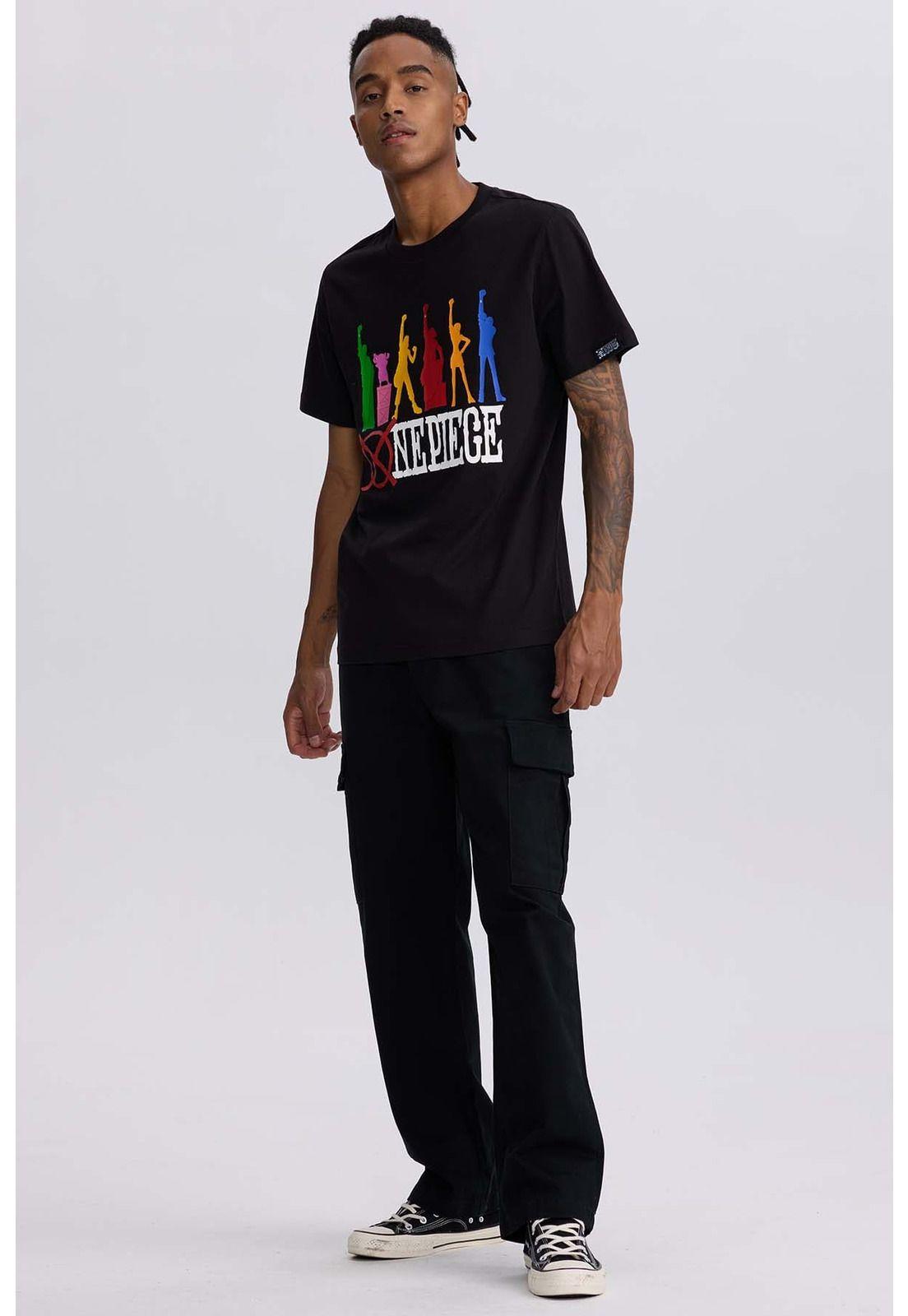 Polera Hombre One Piece Negro - lll-3