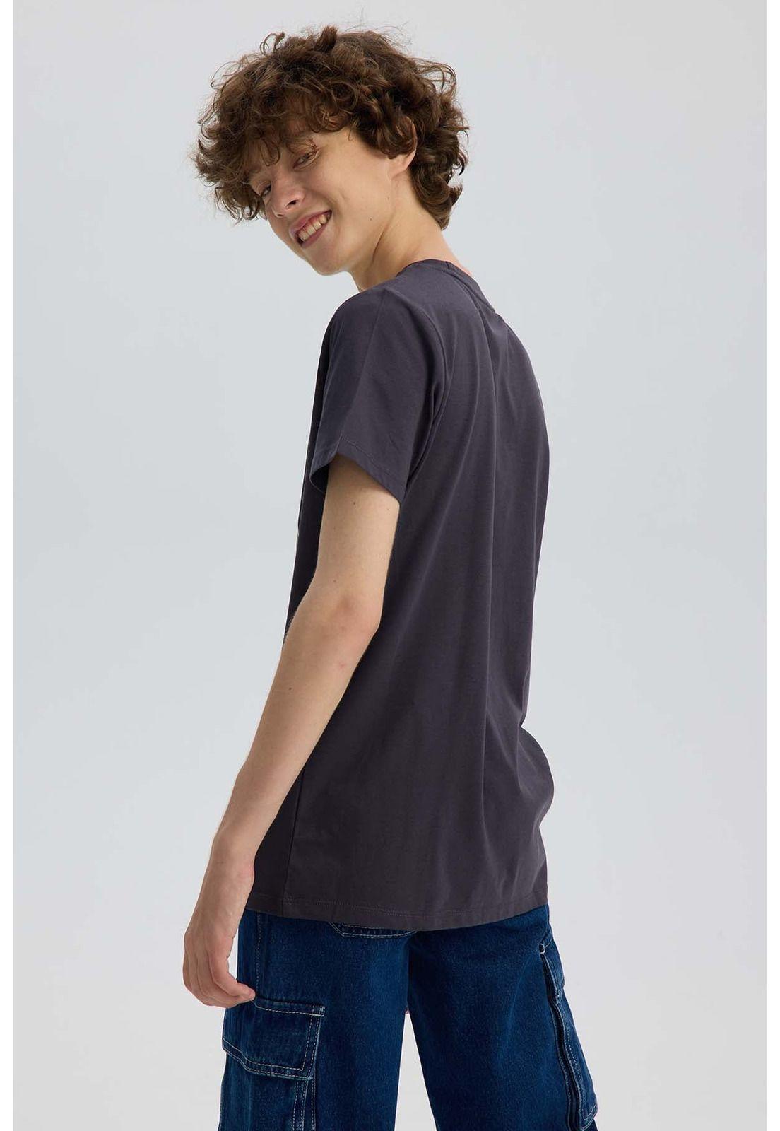 Polera Niño Básica Estampada Marengo - ll-2