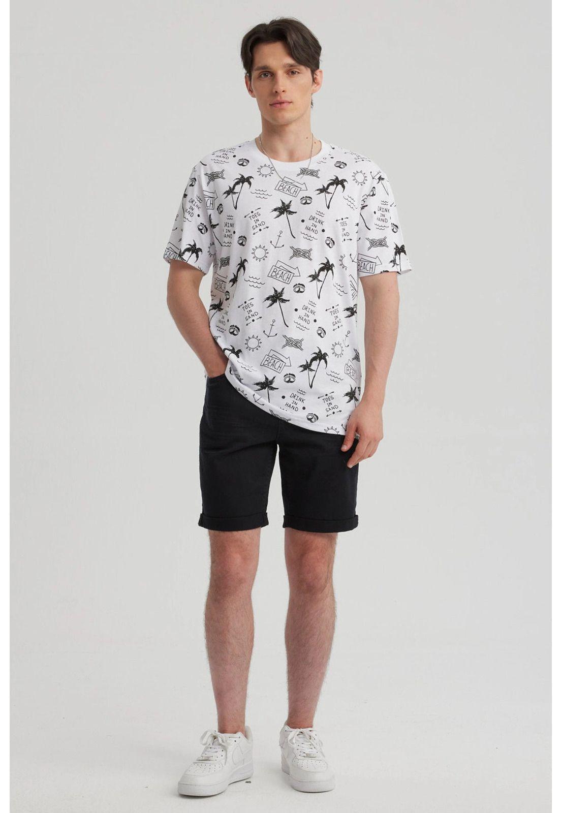 Polera Hombre Full Rapport Blanco-1