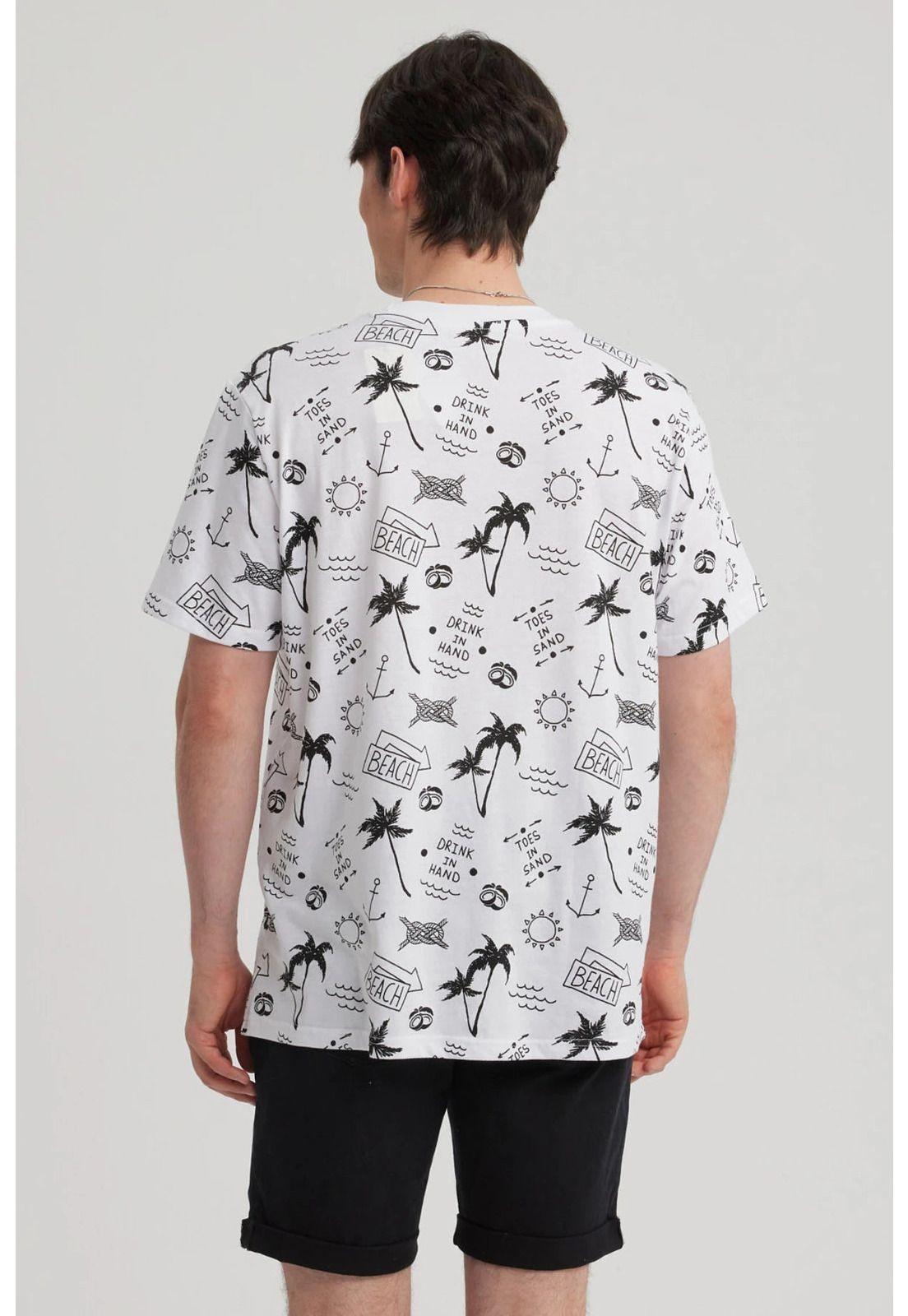 Polera Hombre Full Rapport Blanco-6