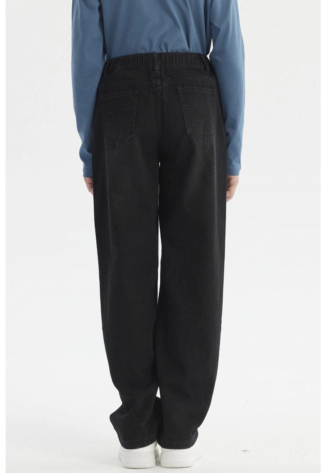 Jeans Niño Baggy Negro-2