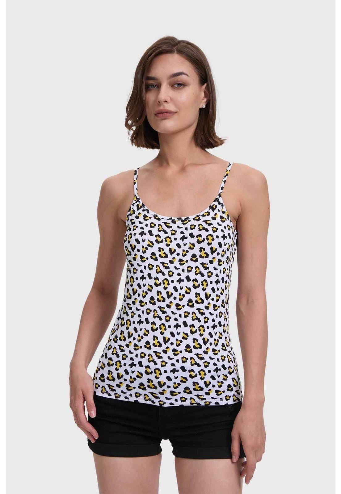 Polera Mujer Pabilo Print Negro-0