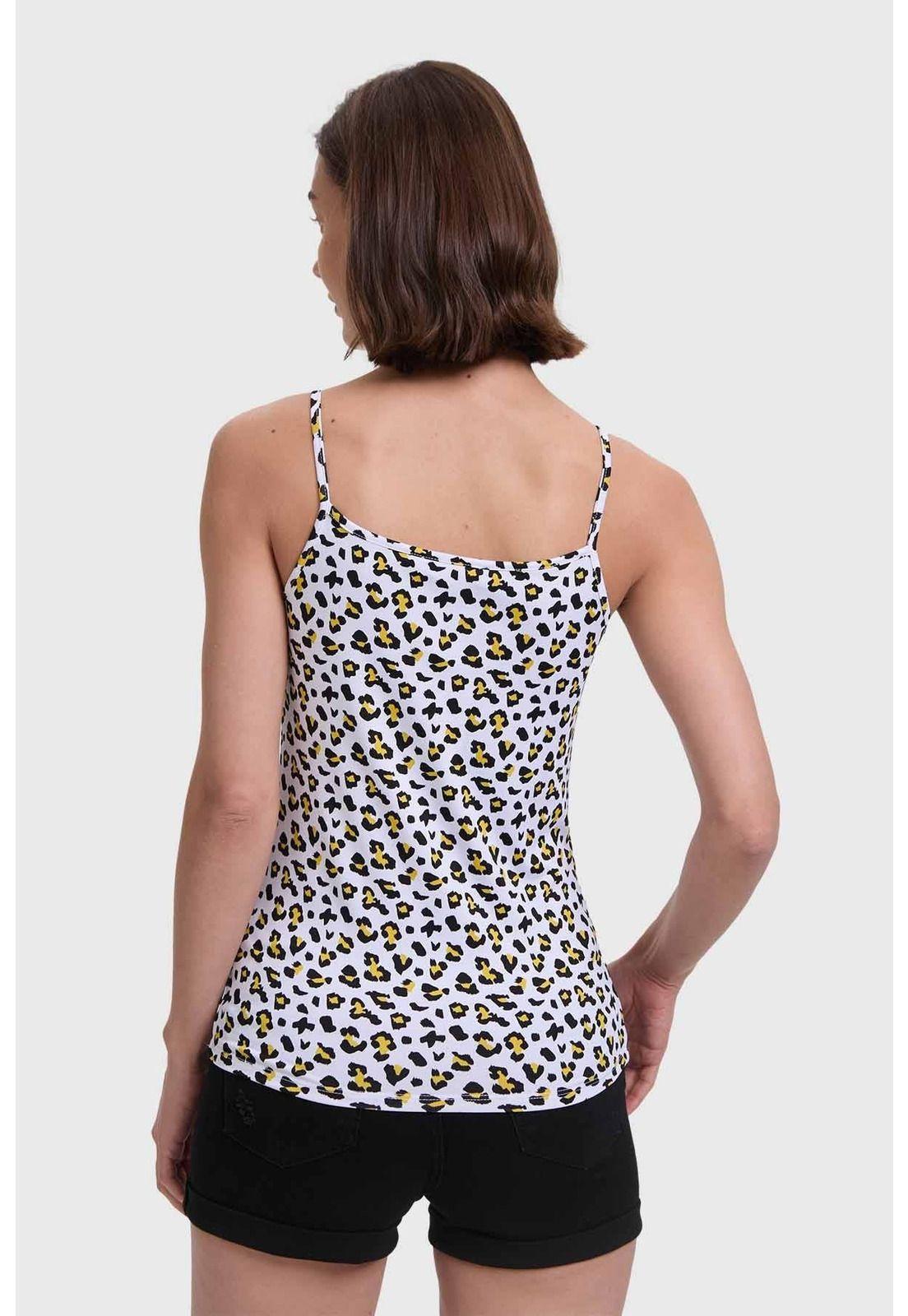 Polera Mujer Pabilo Print Negro-2