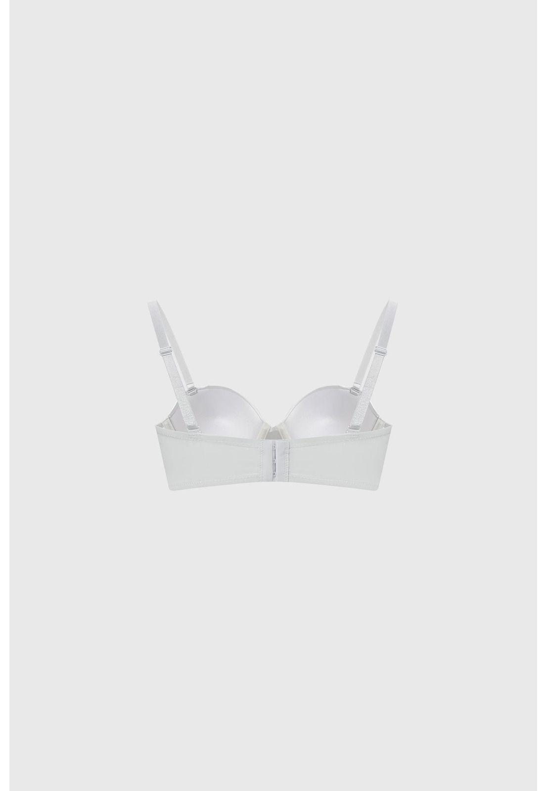 Sostén Mujer Strapless Blanco-1