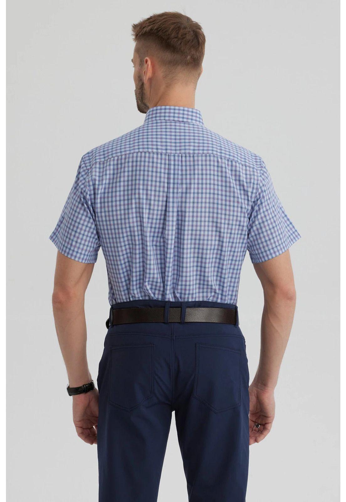 Camisa Hombre Rapport Regalo Azul Denim- ll-2