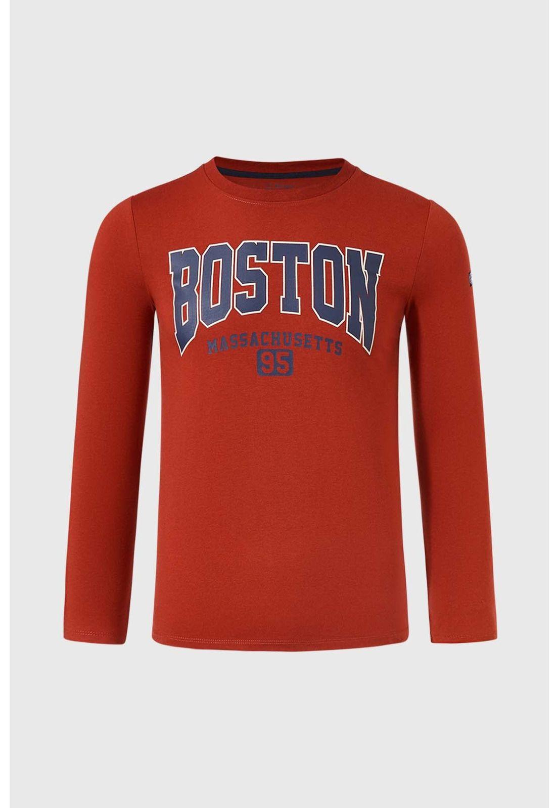 Polera Niño Rojo-0