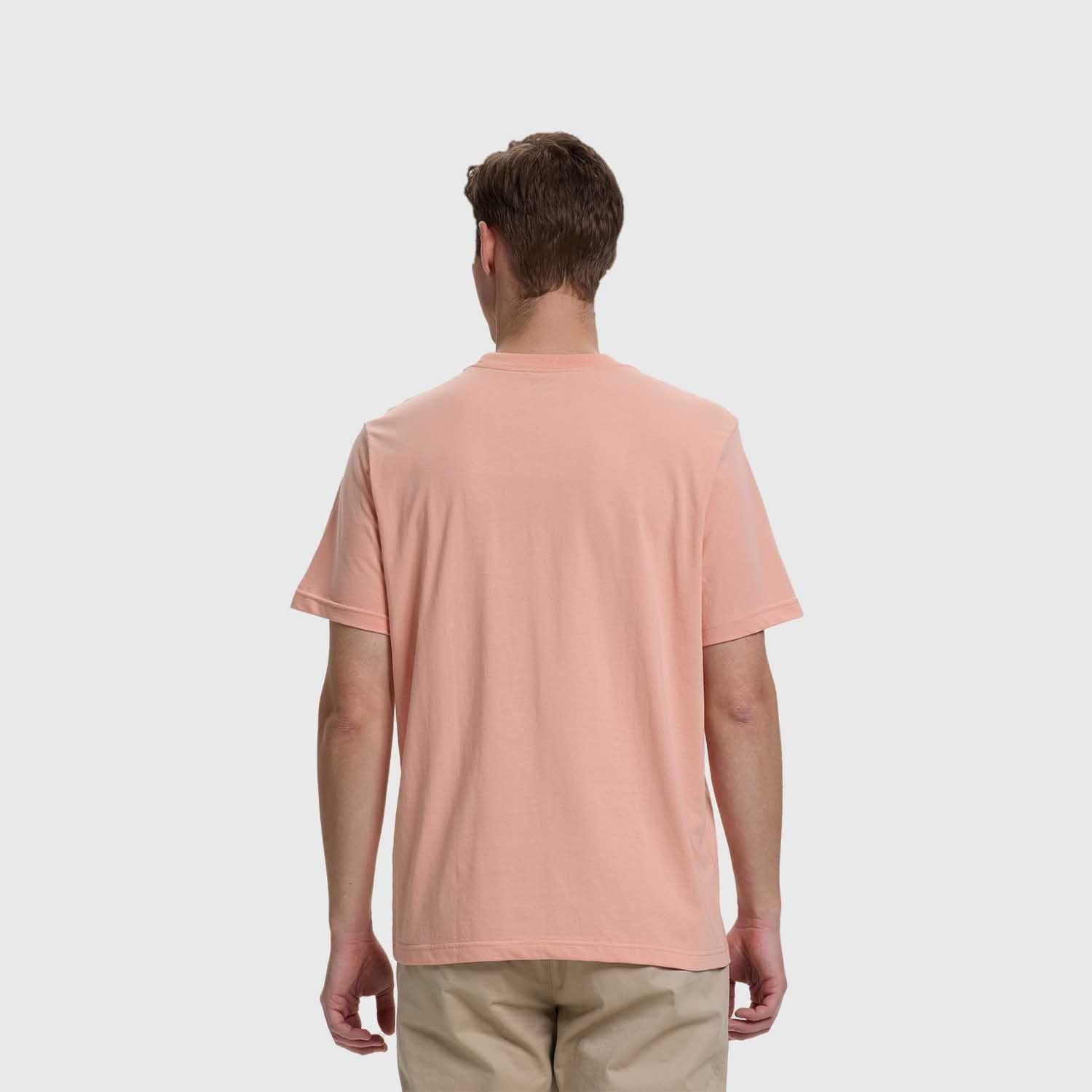 Polera Hombre Básica Con Bolsillo Azul Piedra Fashion's Park-2