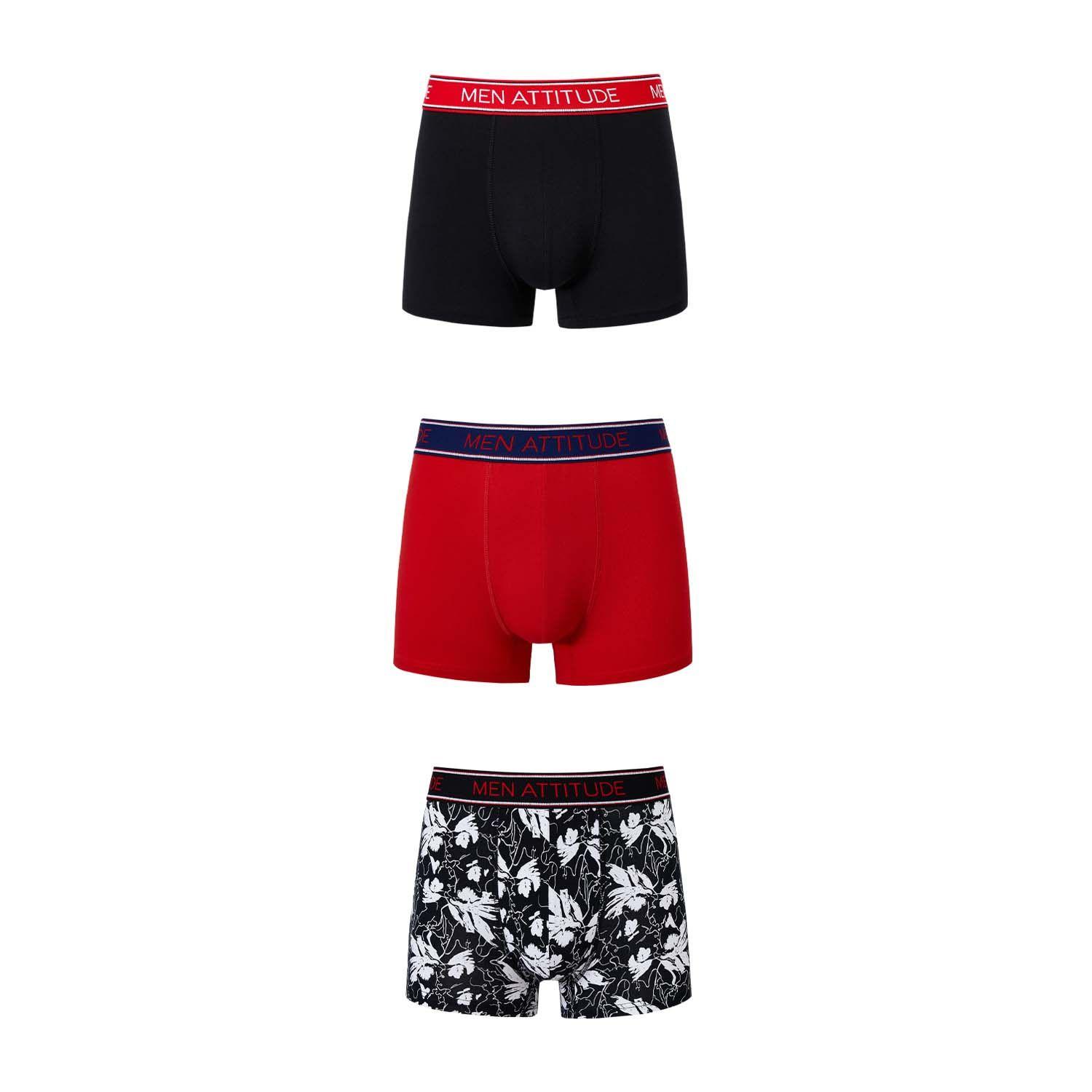 Boxer Hombre Underwear Rojo Ii Fashions Park-0