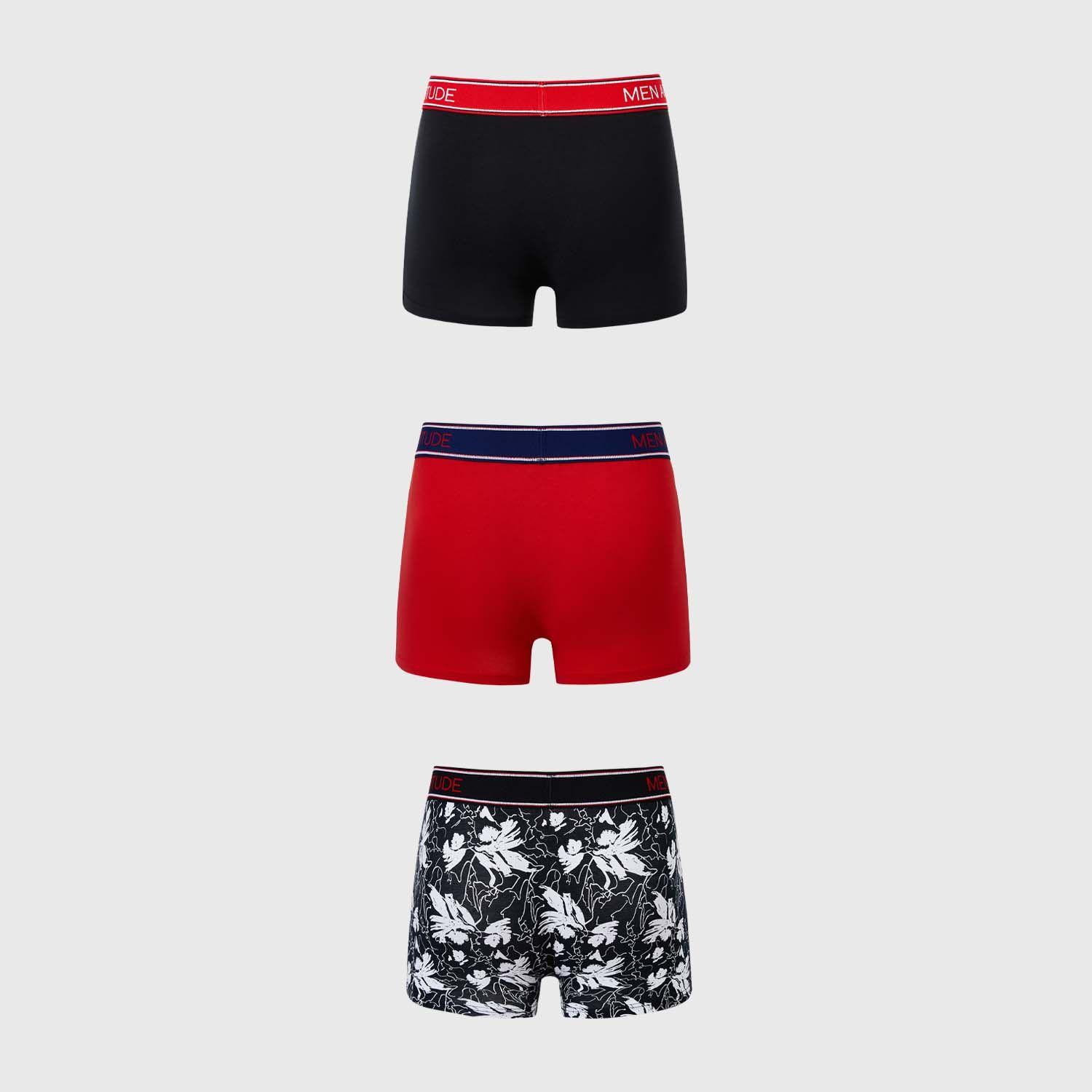 Boxer Hombre Underwear Rojo Ii Fashions Park-1
