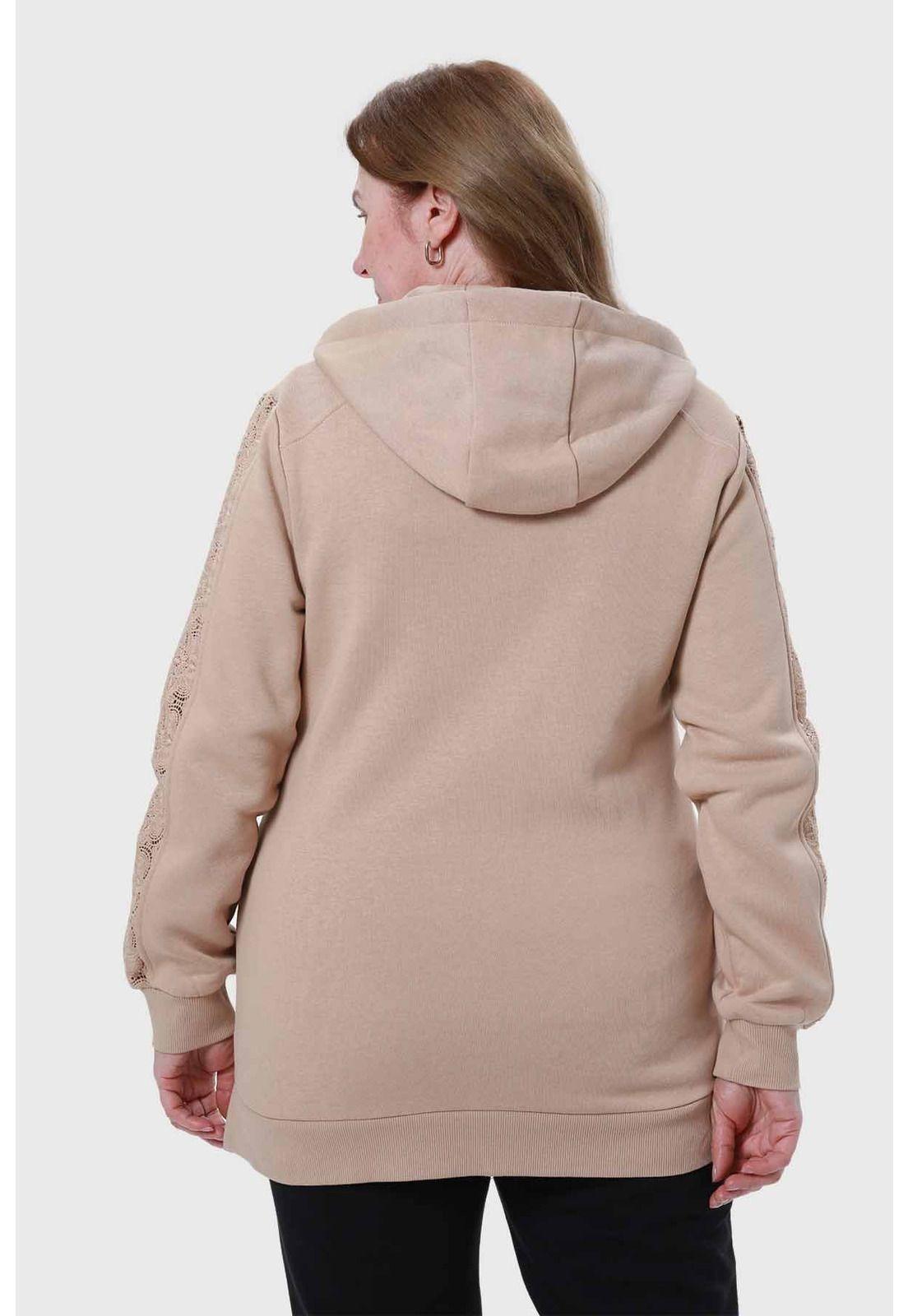 Polerón Mujer Beige - ll-2