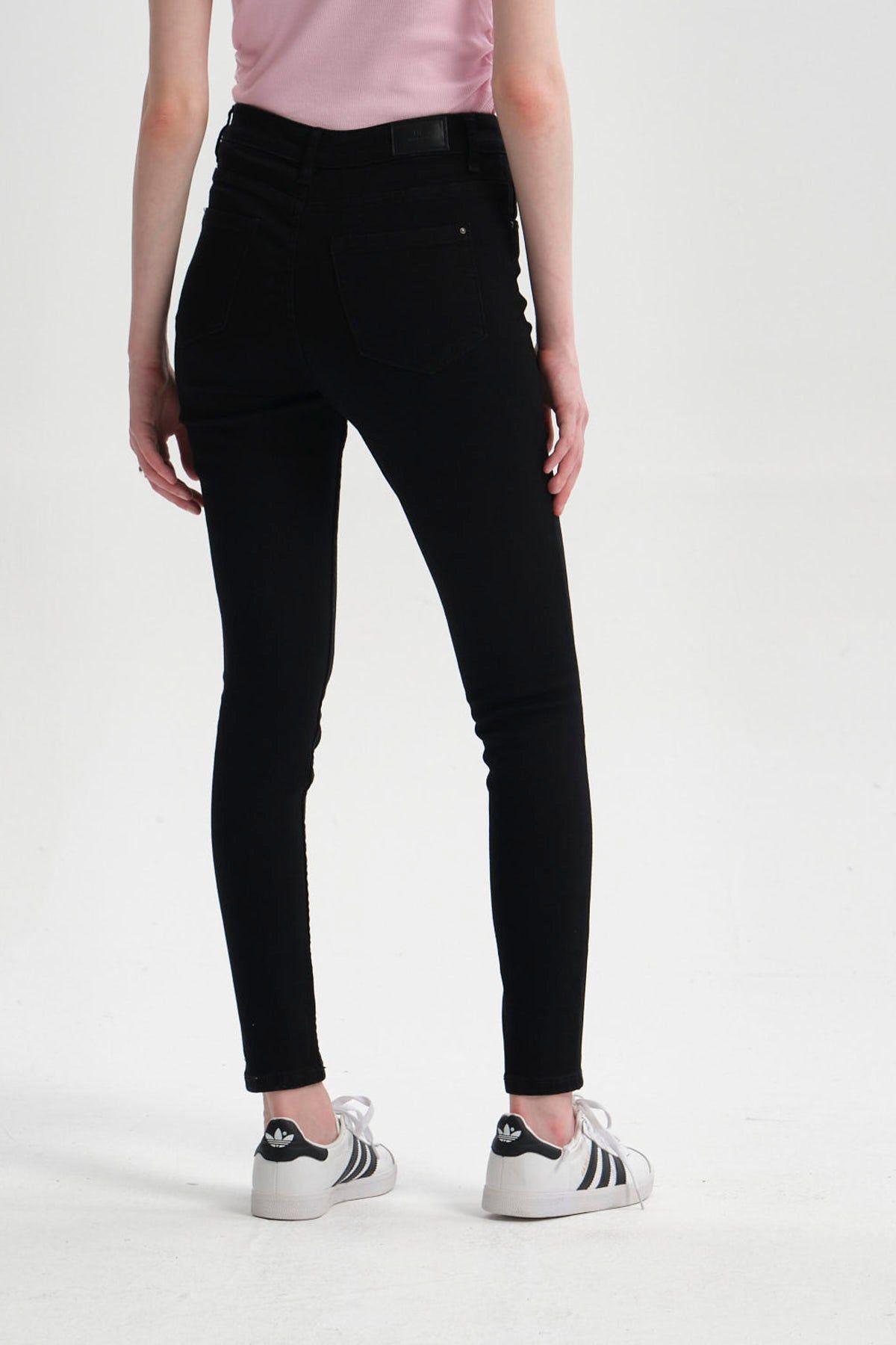 Jeans Mujer Super Skinny Emilia Negro-2