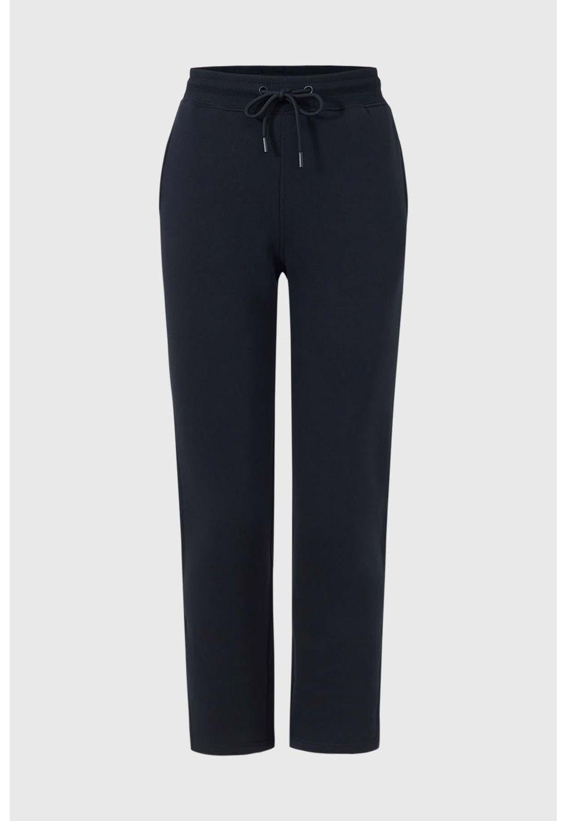 Pantalón Buzo Escolar Niño Recto Slim Azul-0