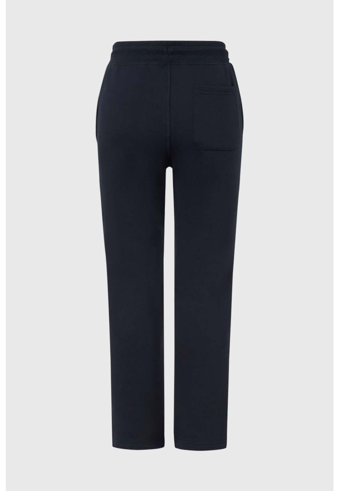 Pantalón Buzo Escolar Niño Recto Slim Azul-1