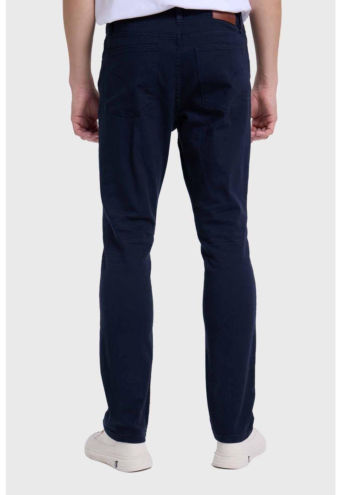 Jeans Hombre Slim Azul - V-2