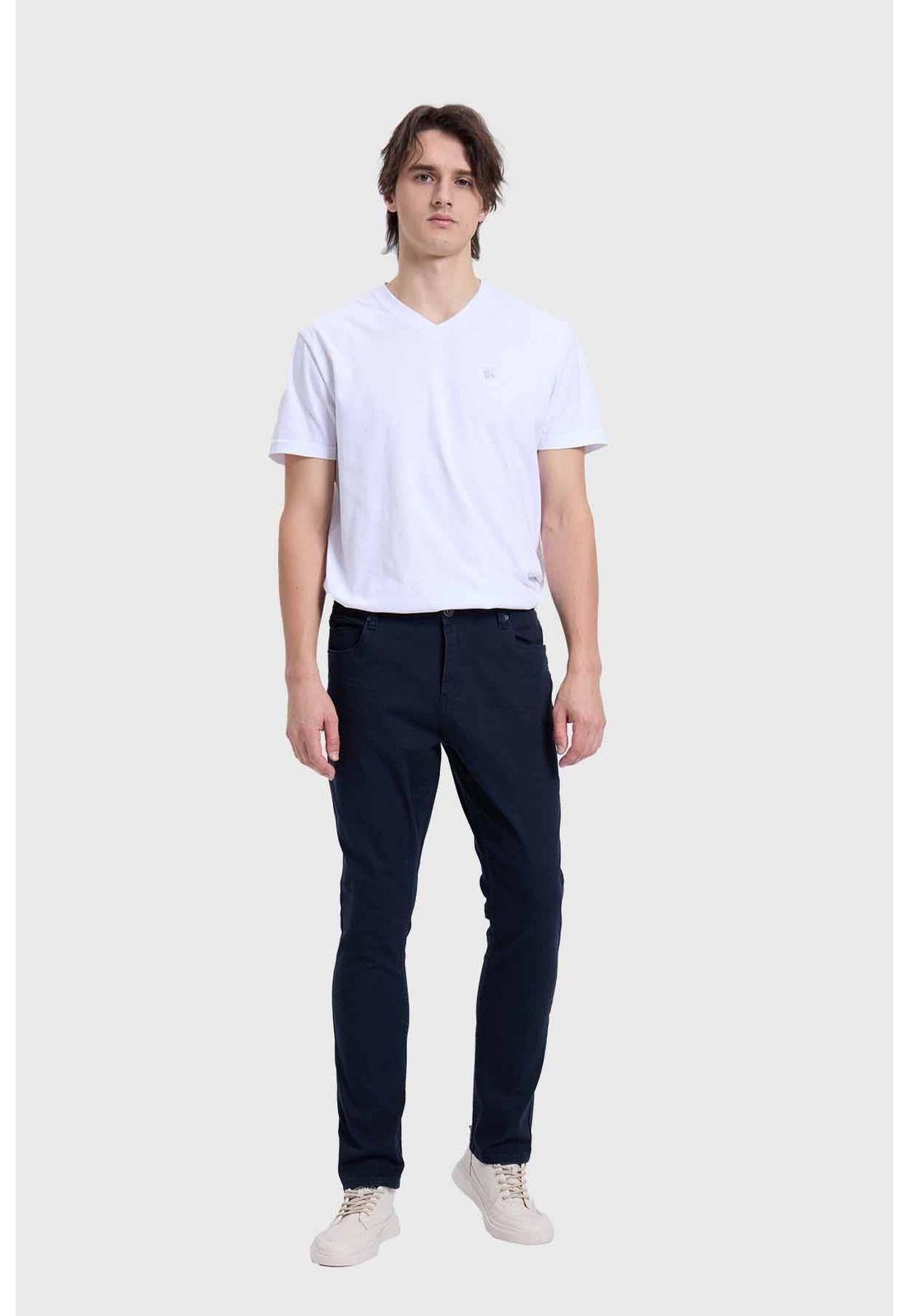 Jeans Hombre Slim Azul - V-3