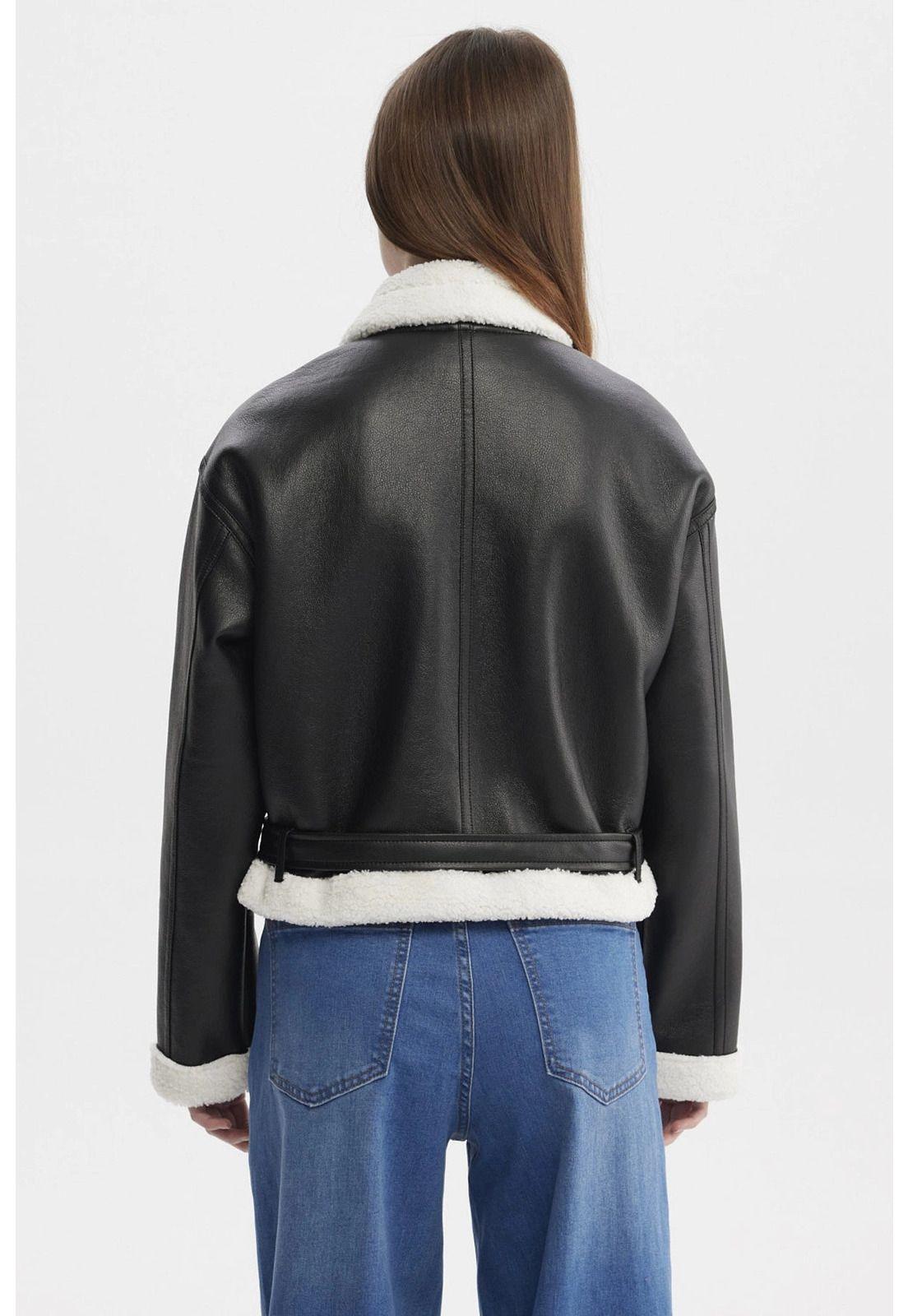 Chaqueta Mujer Bonded Negro - lll-2
