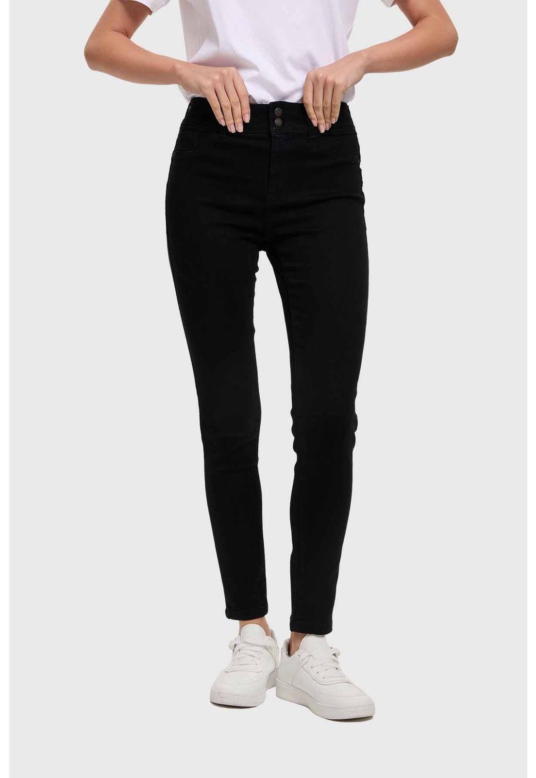 Jeans Mujer Skinny Jenny Negro-0