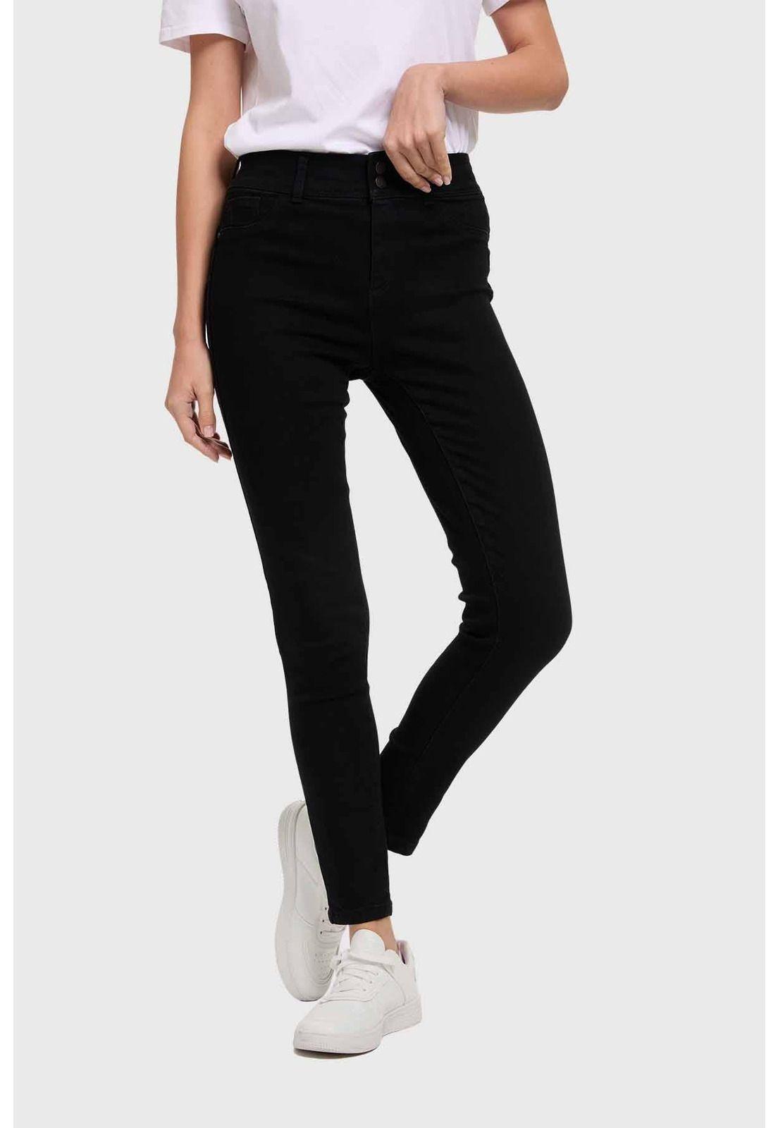 Jeans Mujer Skinny Jenny Negro-1