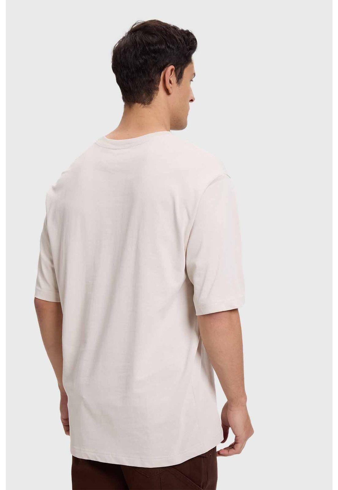 Polera Hombre Print Puff Beige-2