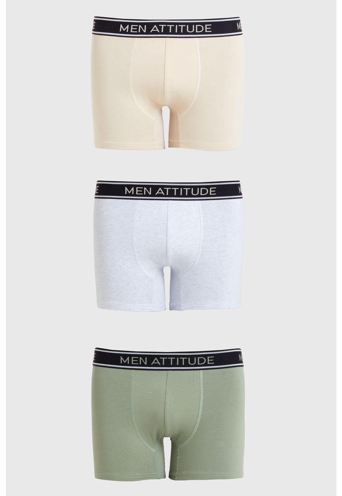 Bóxer Tripack Gris - ll-0