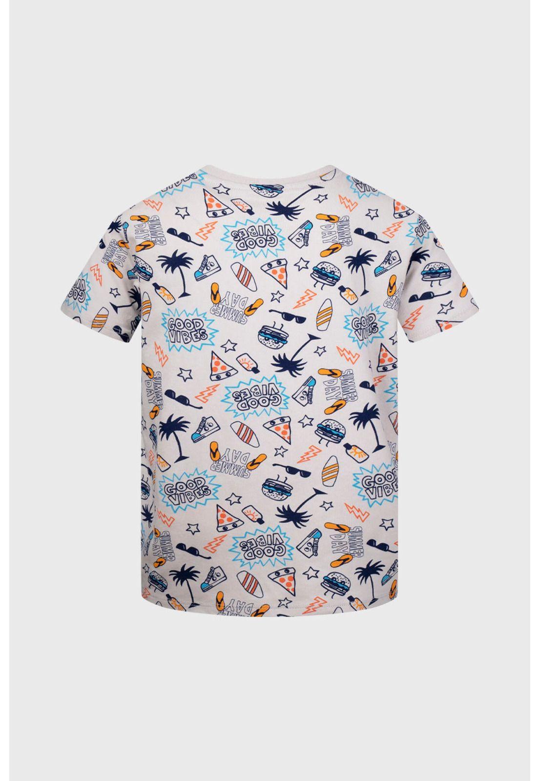 Polera Niño Bipack Verde Claro-4