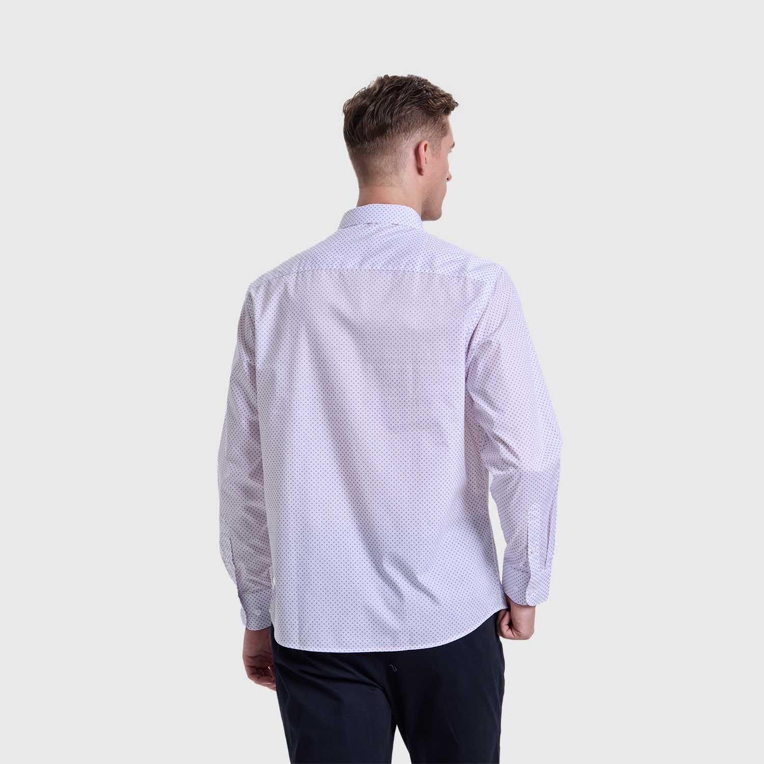 Camisa Hombre Fantasía Morado Claro Fashions Park-2