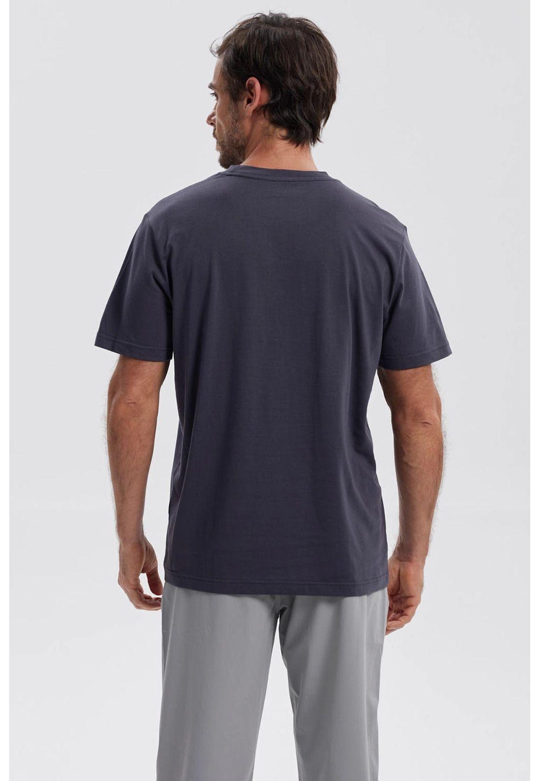 Polera Hombre Básica Con Bolsillo Marengo-2