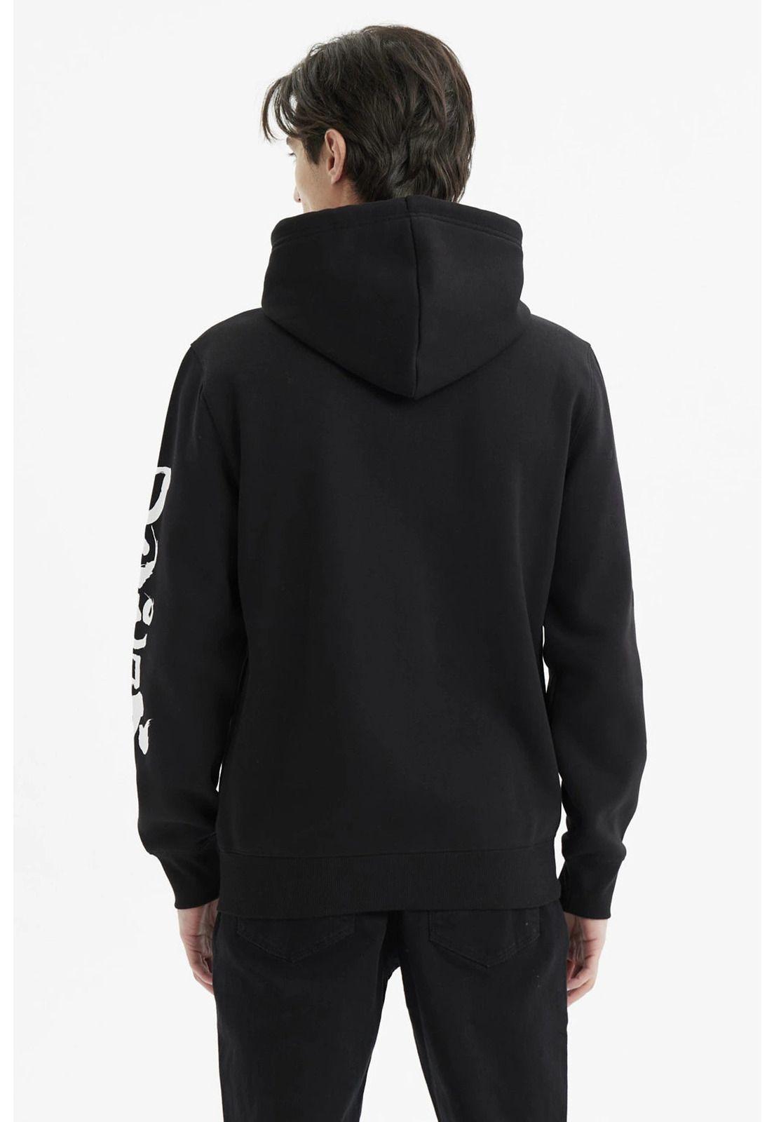 Polerón Hombre One Piece Negro - ll-2