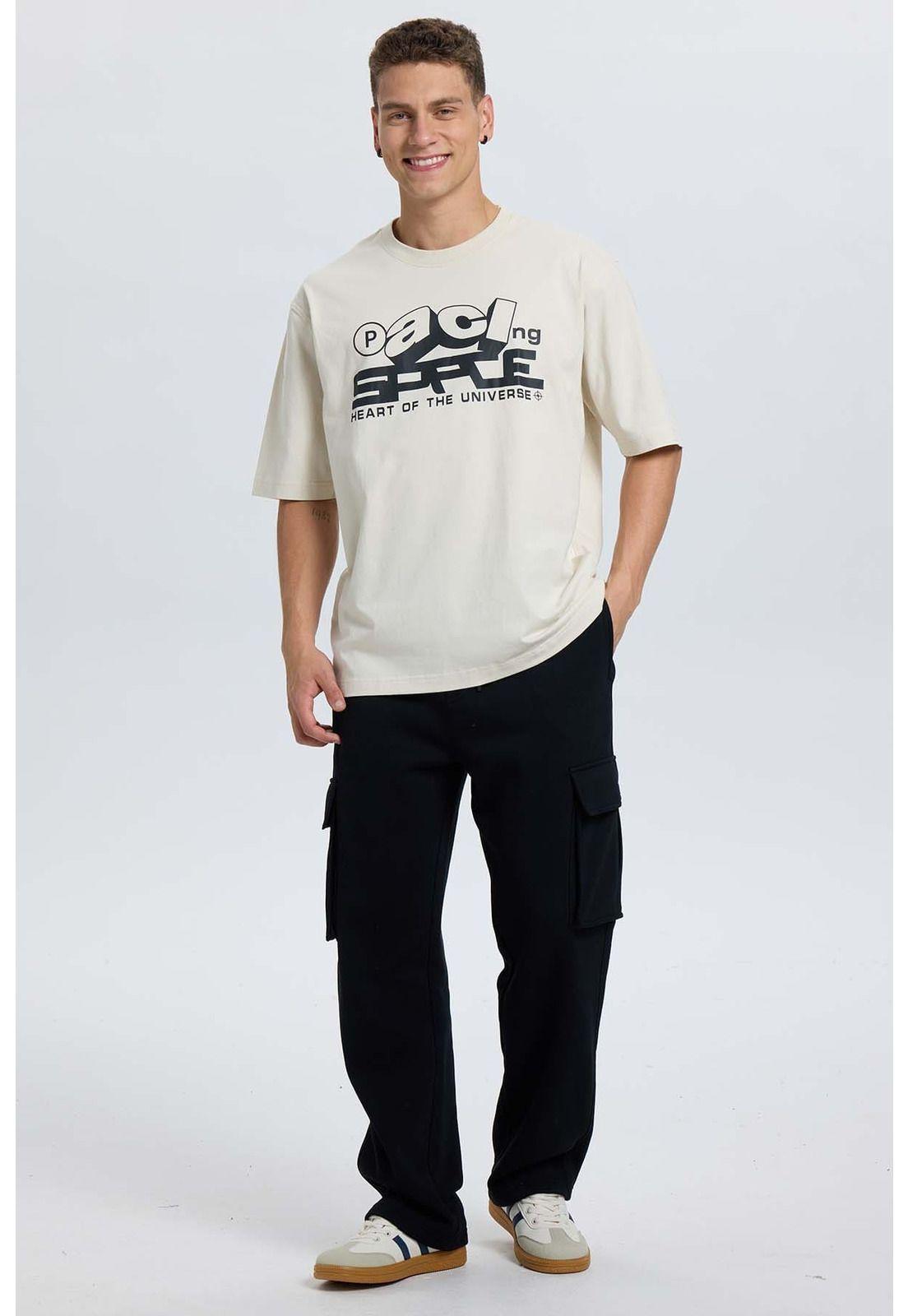 Polera Hombre Beige-3