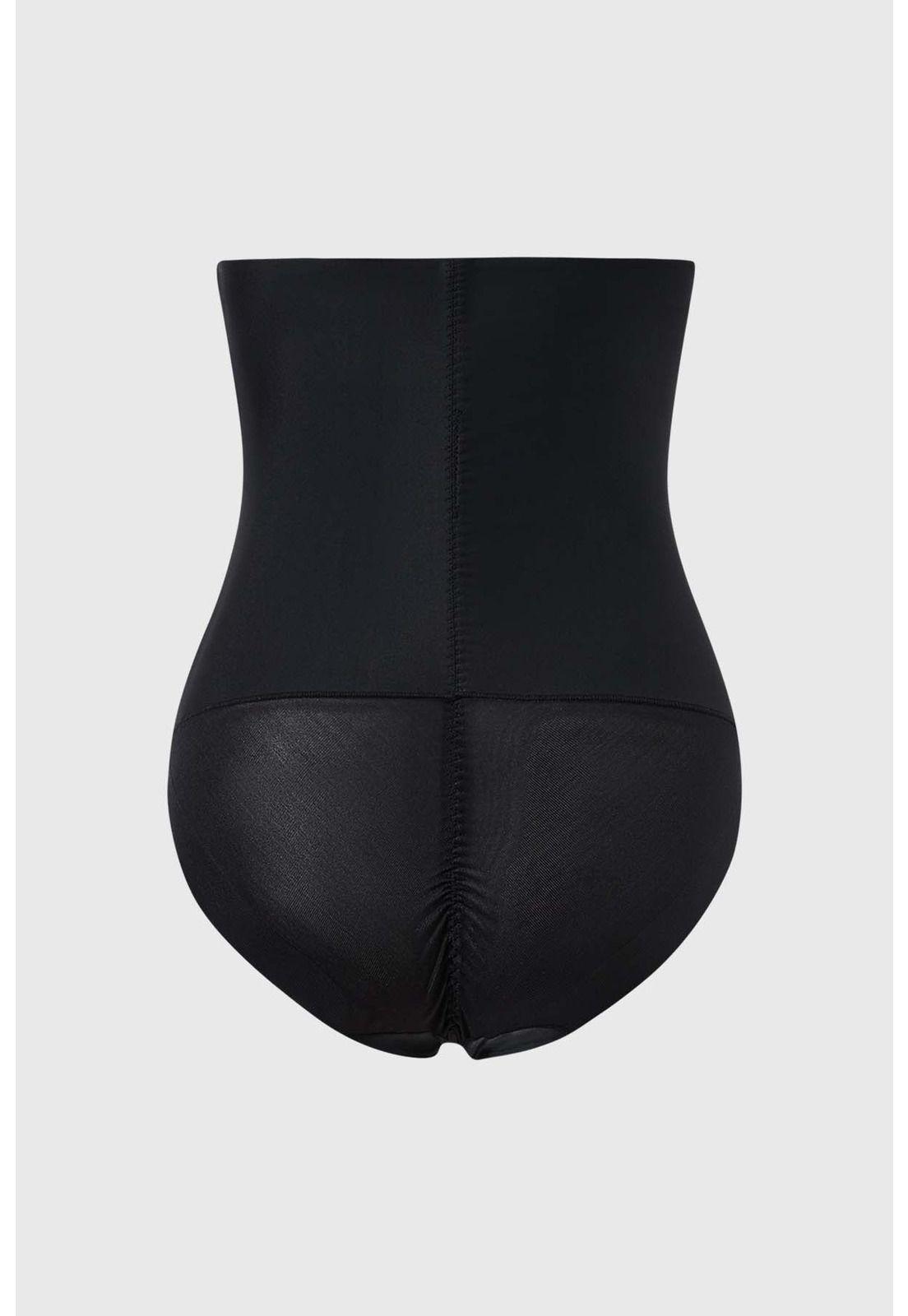 Calzón Mujer Control Abdomen Negro-1