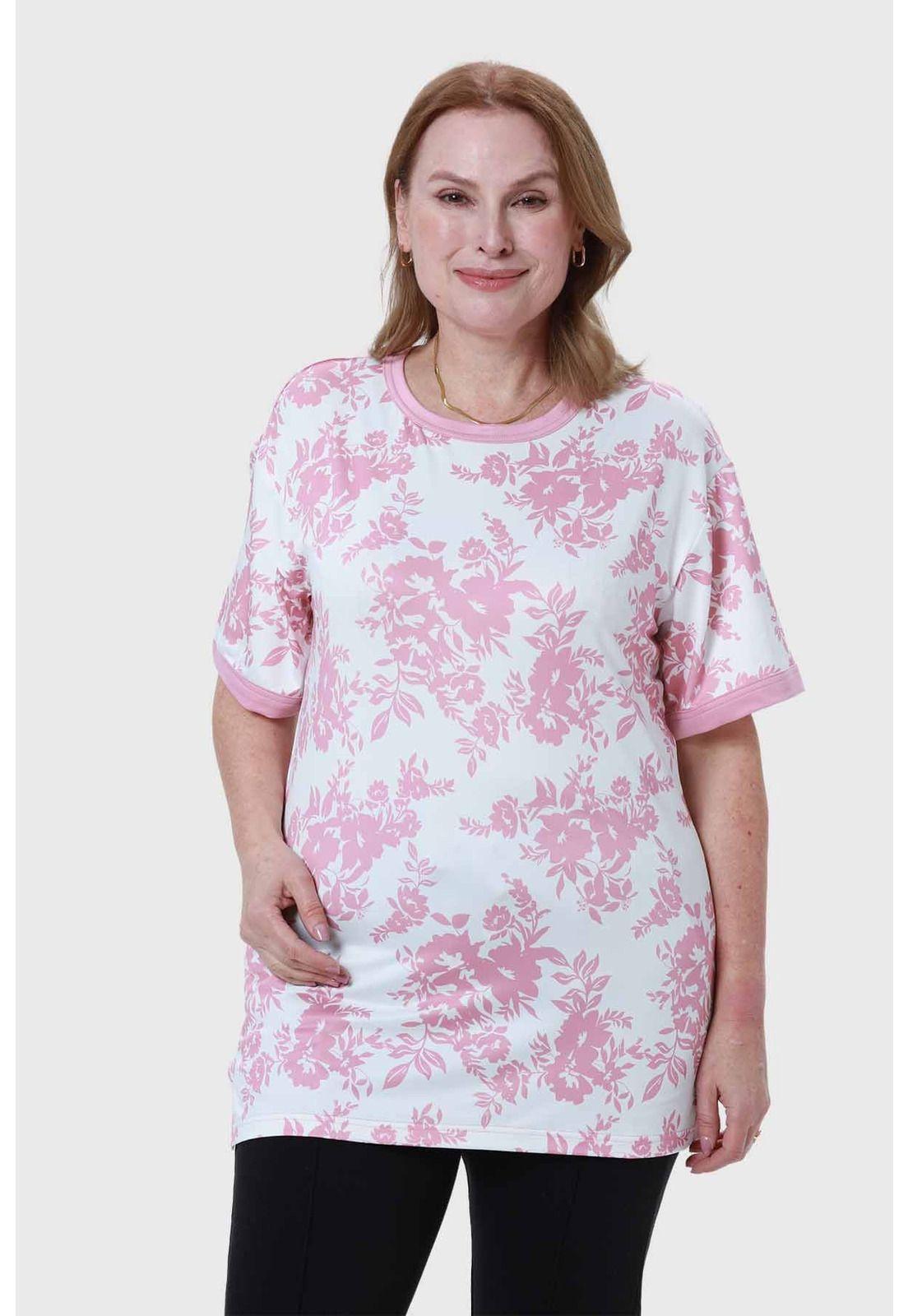 Polera Mujer Print Crudo - ll-0