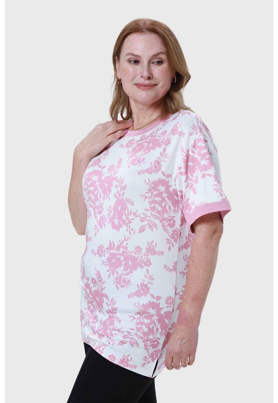 Polera Mujer Print Crudo - ll-1