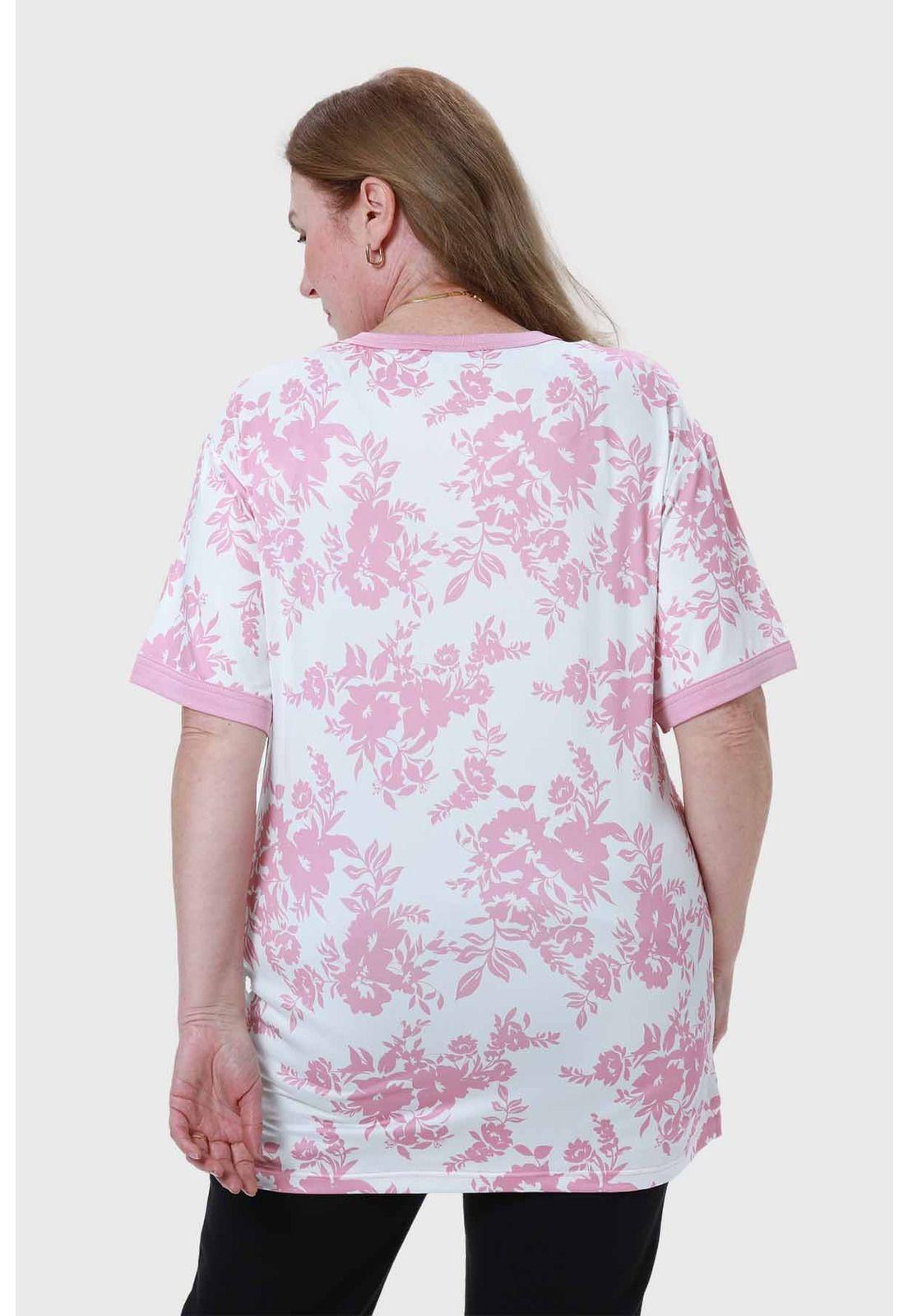 Polera Mujer Print Crudo - ll-2