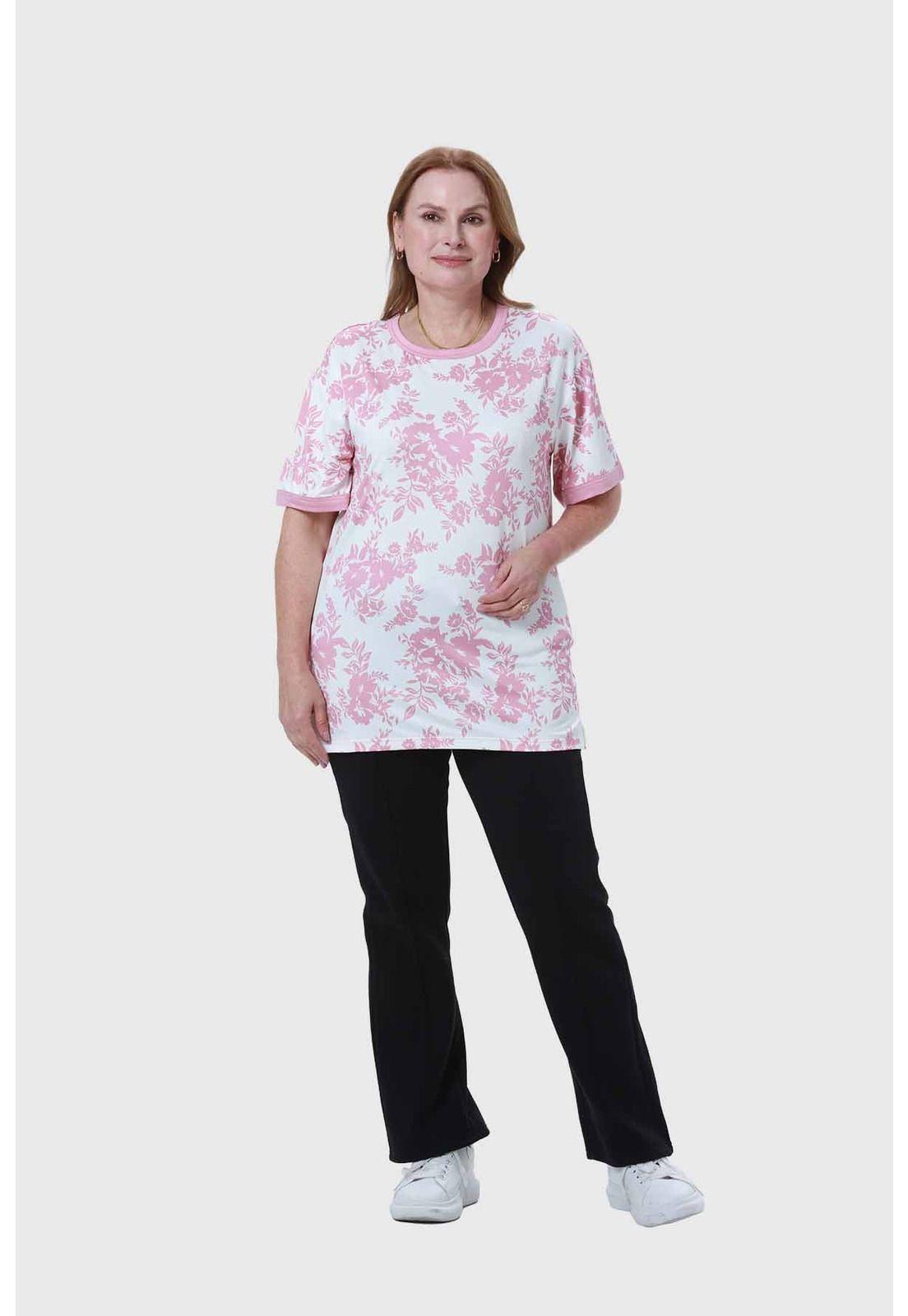 Polera Mujer Print Crudo - ll-3