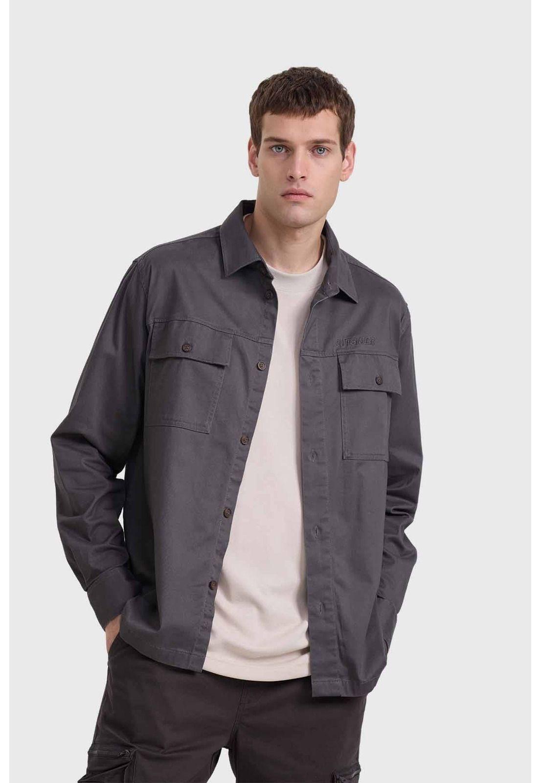 Camisa Hombre Negro - ll-0