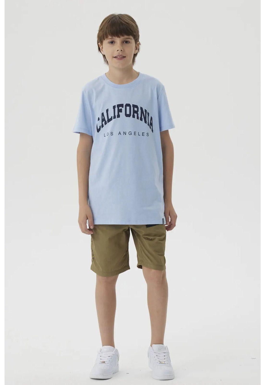 Bermuda Niño Con Cierre Verde Militar-3