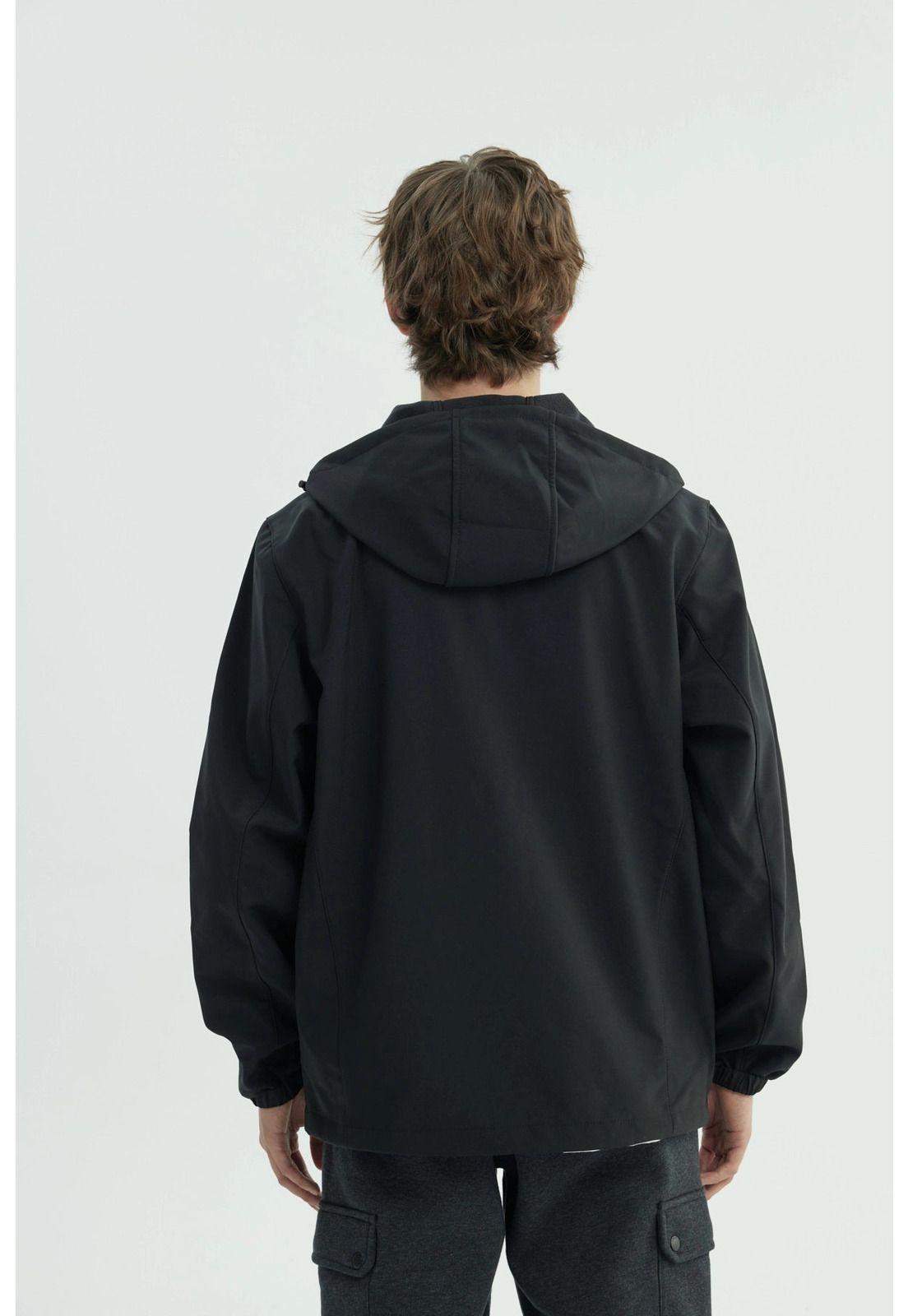 Chaqueta Hombre Oversize Negro - Vl-2