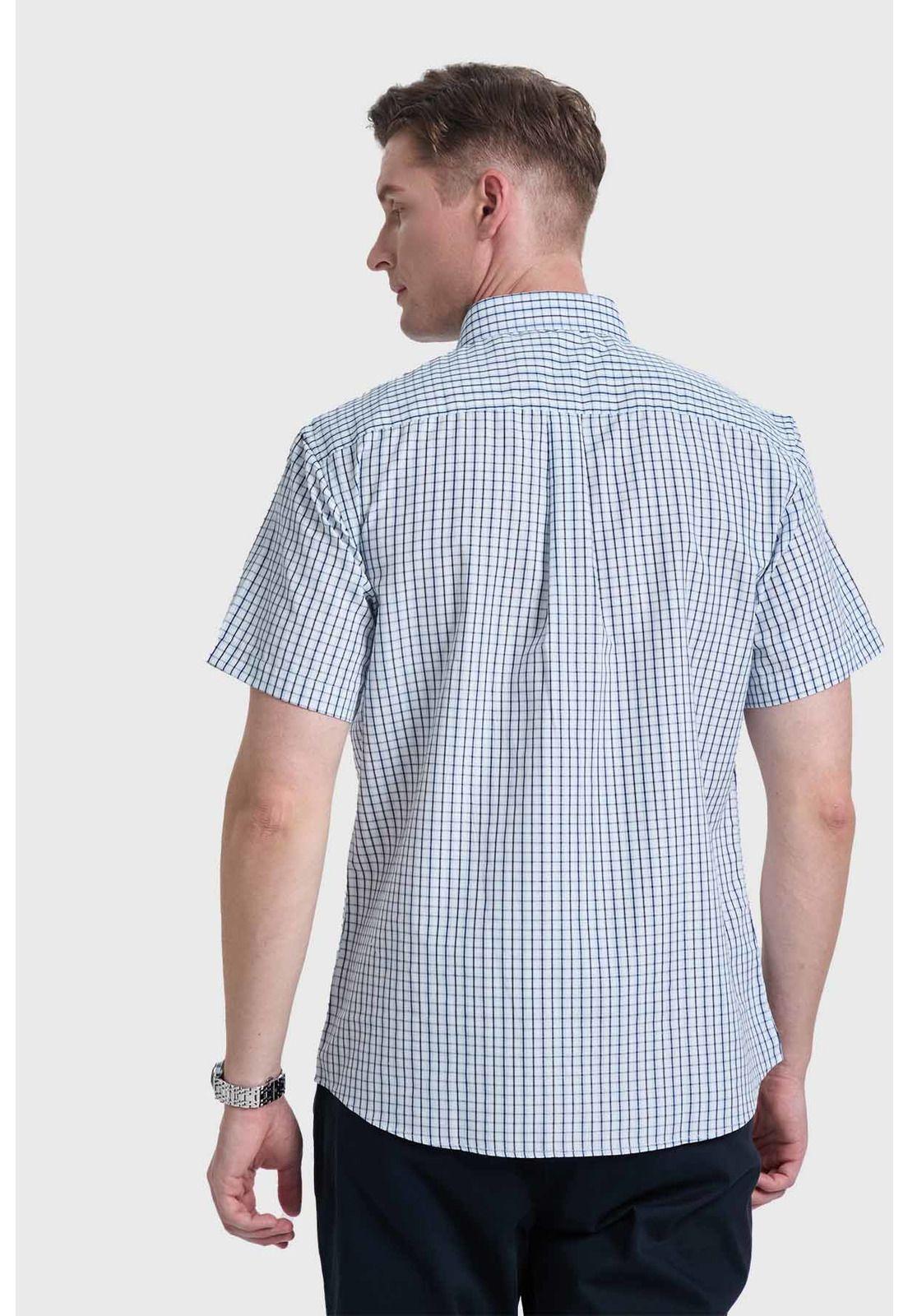 Camisa Hombre Casual Celeste-2