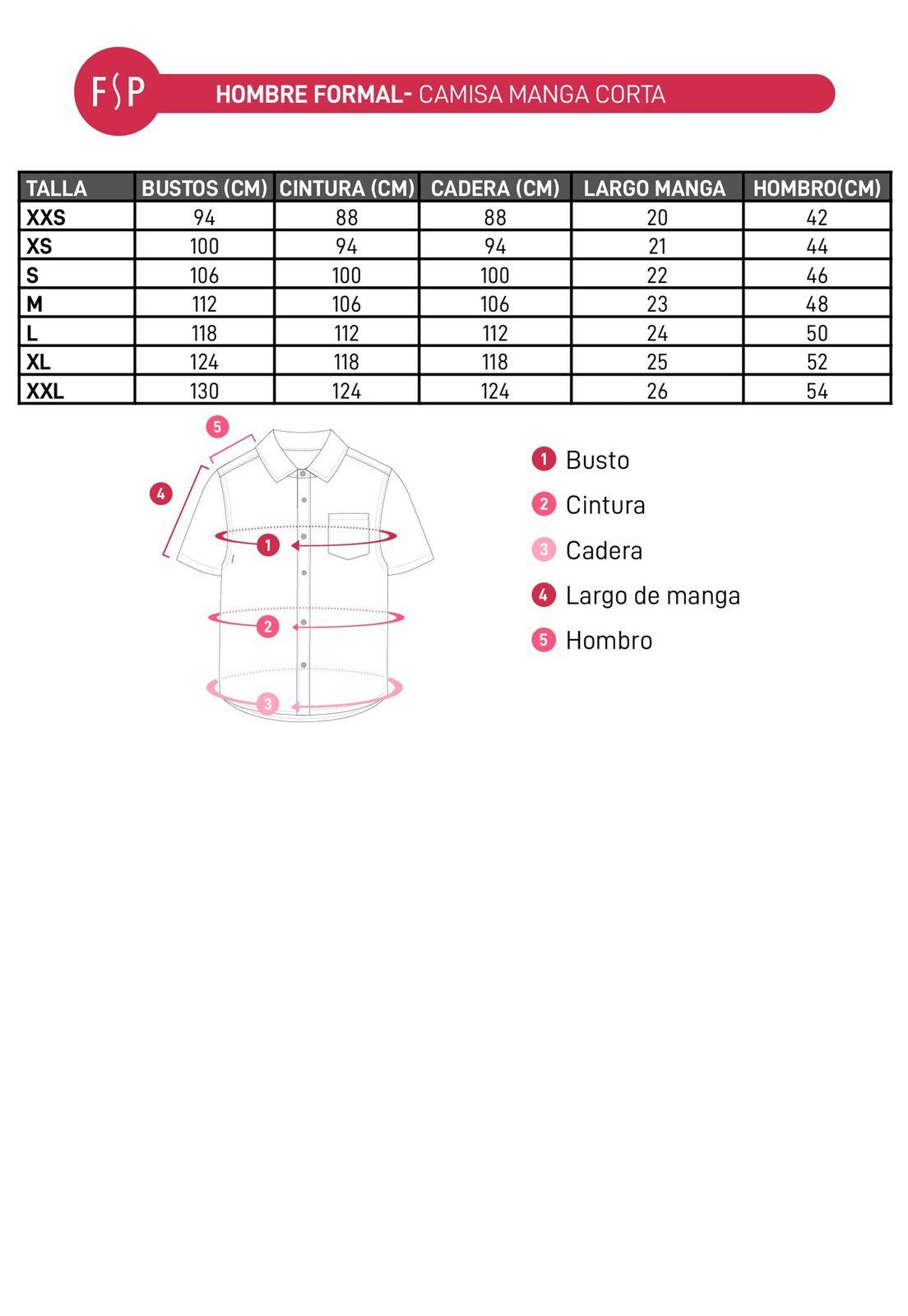 Camisa Hombre Casual Celeste-4