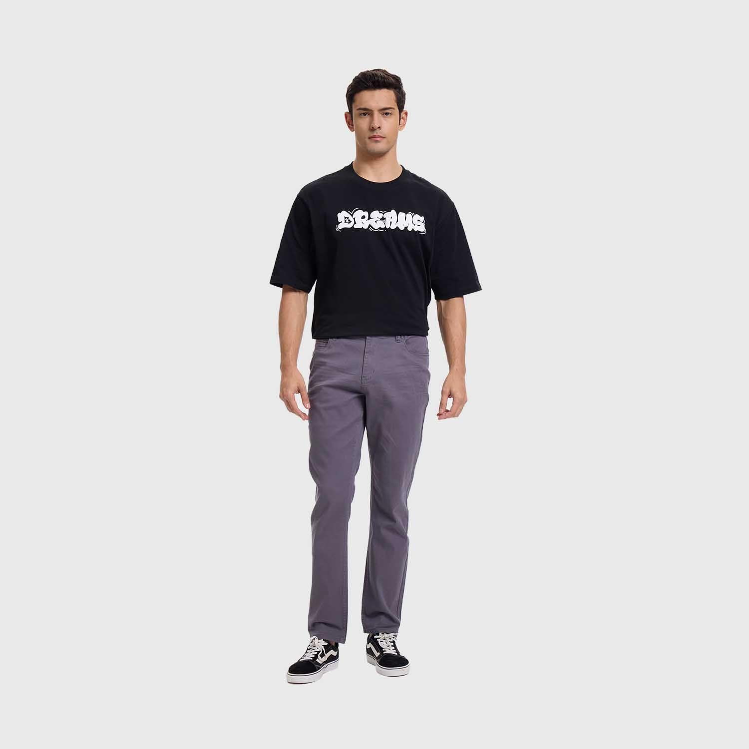 Jeans Hombre Slim Color Gris II Fashion's Park-3
