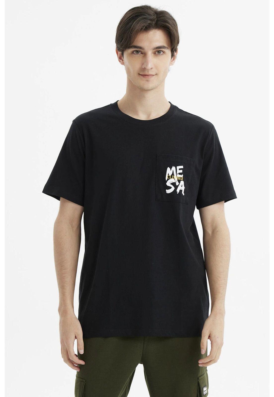 Polera Hombre Slim Negro - Xlll-0