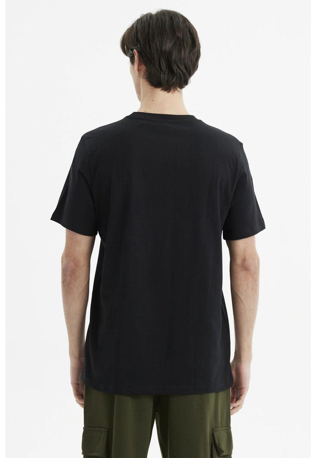 Polera Hombre Slim Negro - Xlll-2